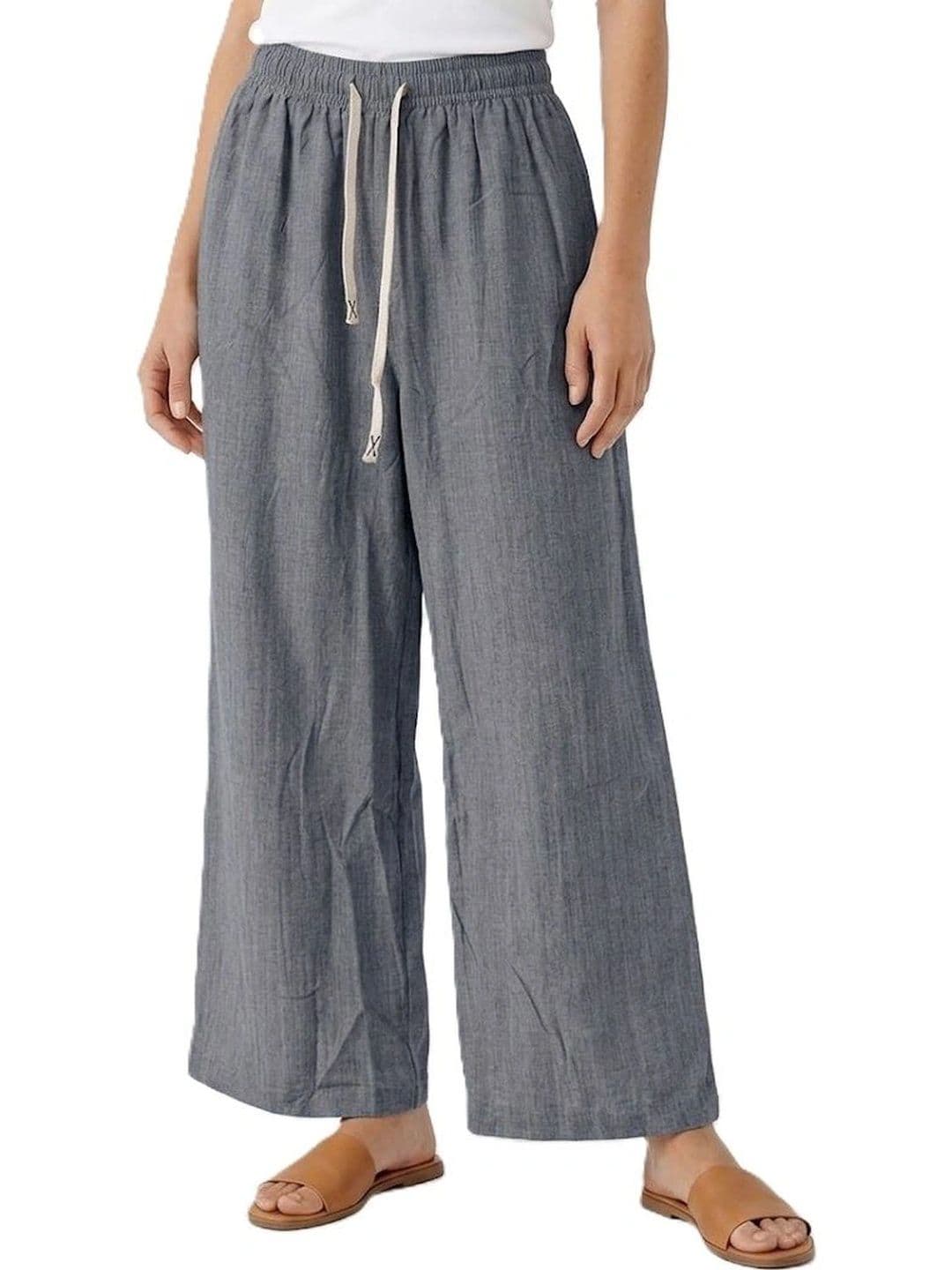 Alexvyan Women Knitted Palazzos - view 1