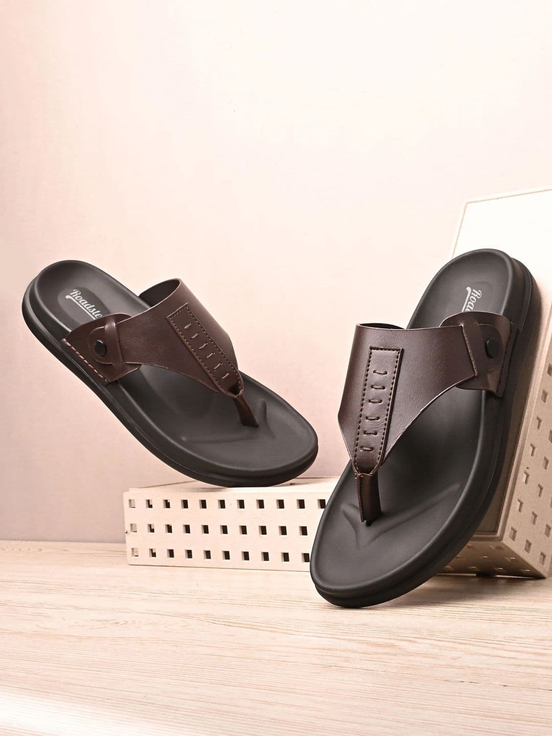 The Roadster Lifestyle Co Men Slip-On Comfort Sandals - view 1