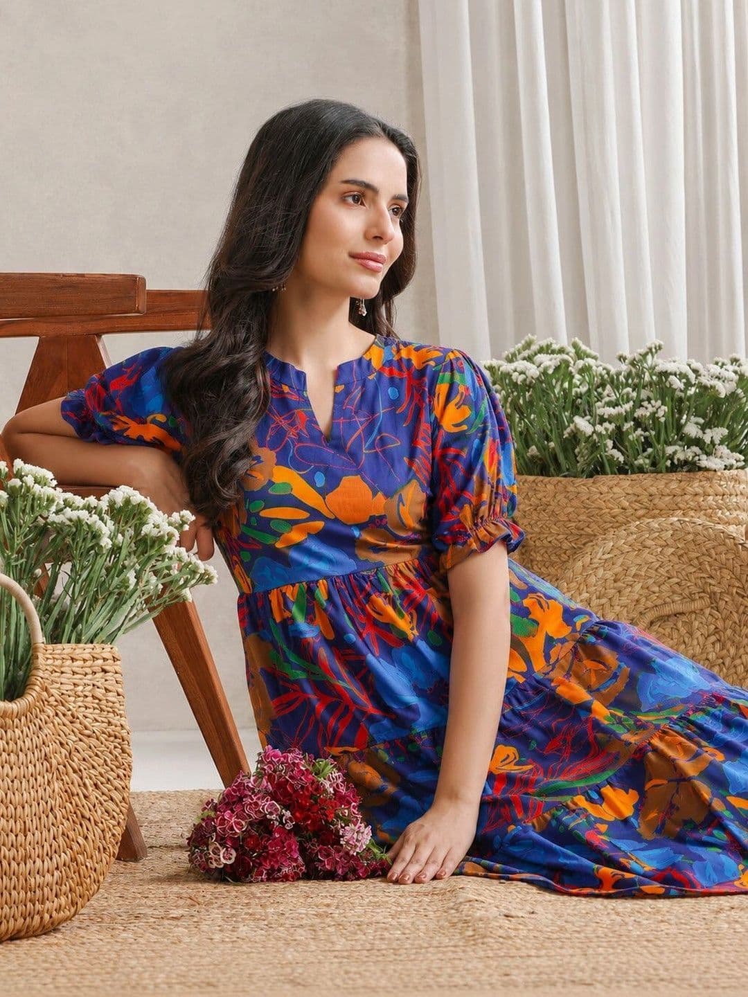 PRESHA Women Floral Printed Floral Kurta - view 1