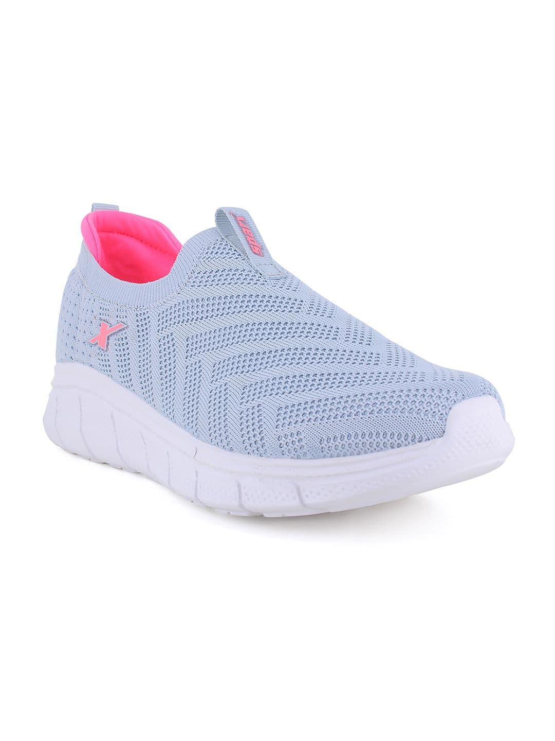 Sparx Women Grey Mesh Running Non-Marking Shoes Sparx Women Grey Pink Sports Shoes - view 1