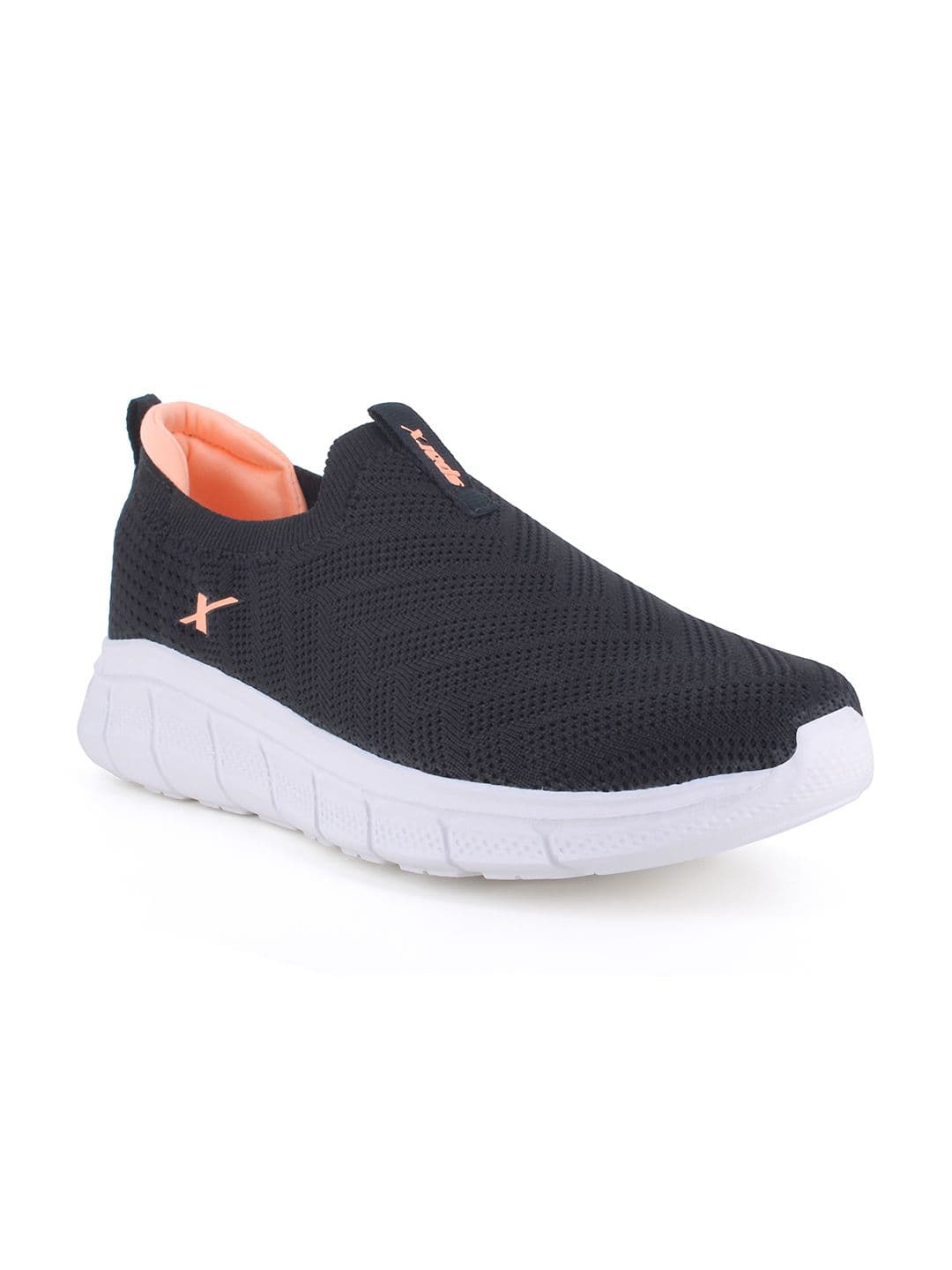Sparx Women Black Mesh Running Non-Marking Shoes - view 1