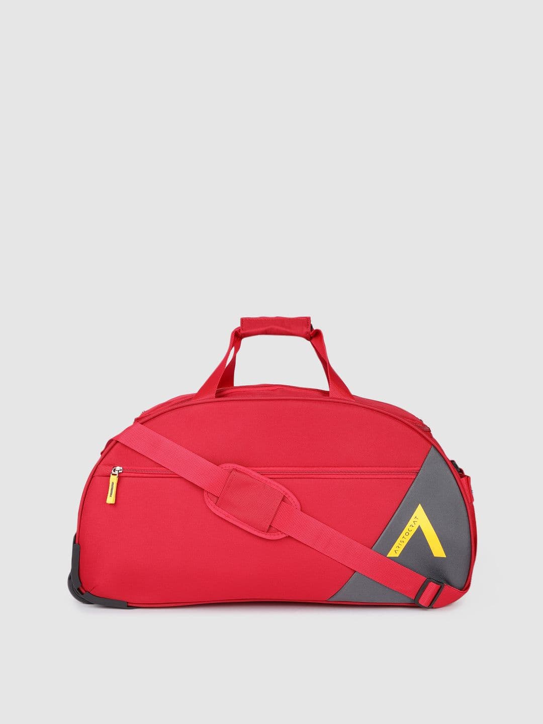 Aristocrat Unisex Red Spark Large Duffel Trolley Bag - view 1