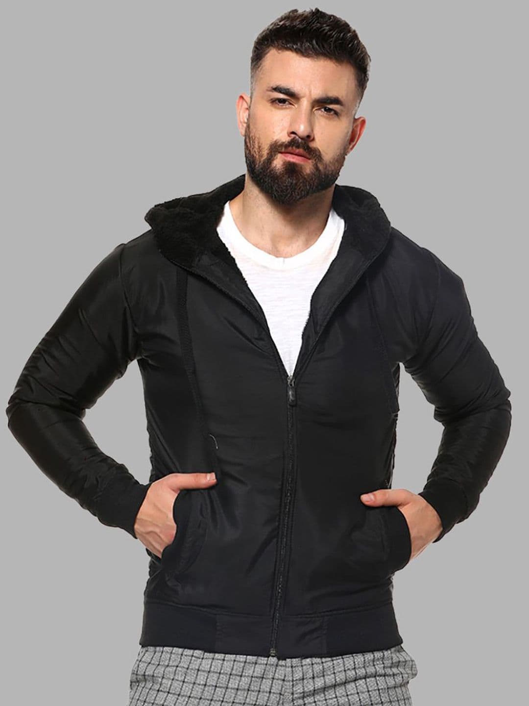 CAHOOT Men Black Lightweight Windcheater Bomber Jacket - view 1