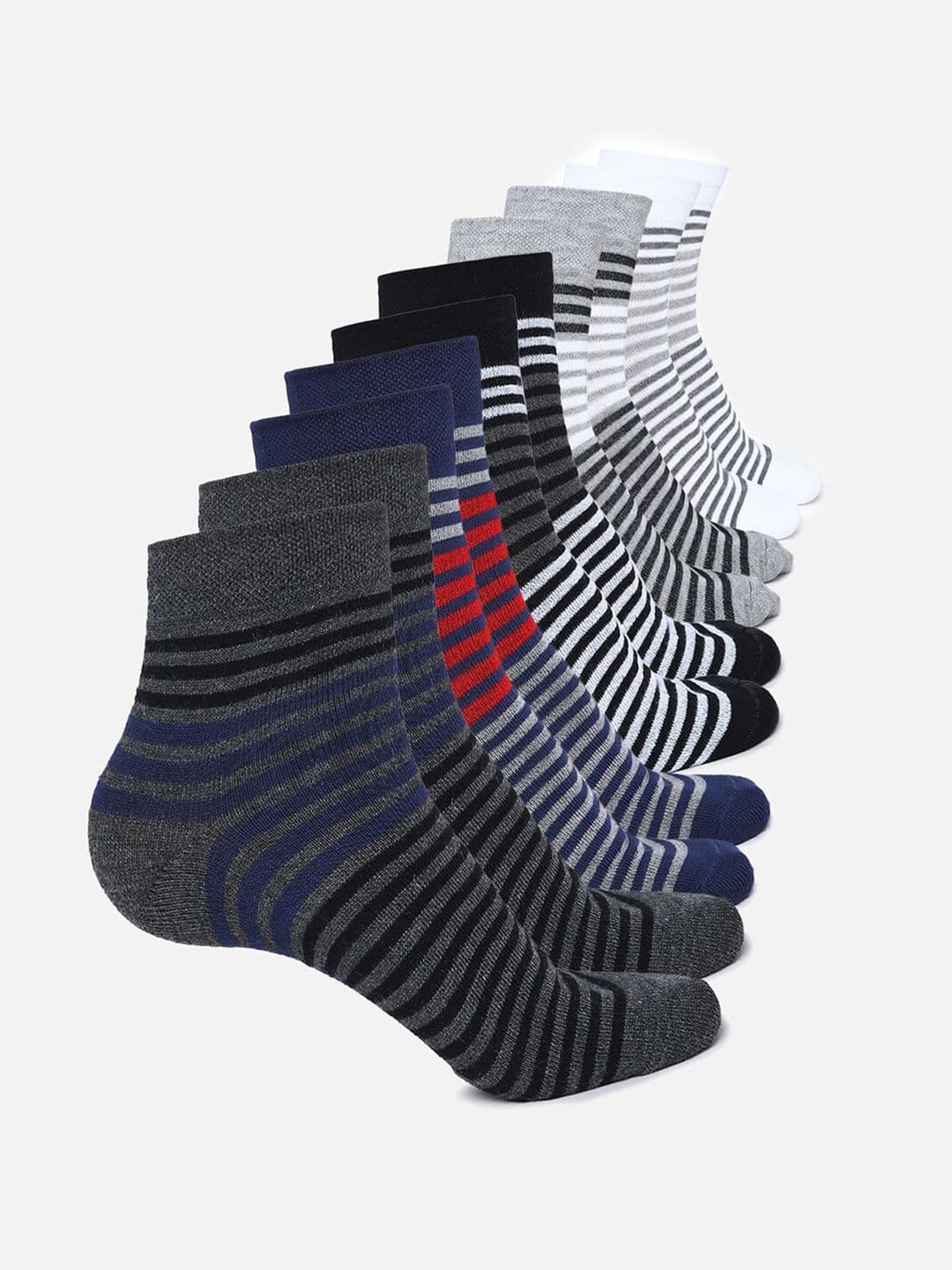 Kolor Fusion Men Pack Of 5 Assorted Ankle Length Socks - view 1