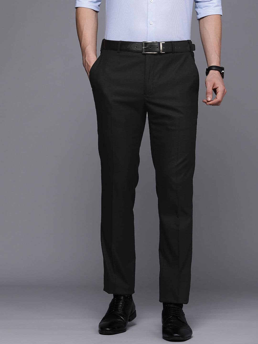 Raymond Men Slim Fit Formal Trousers - view 1
