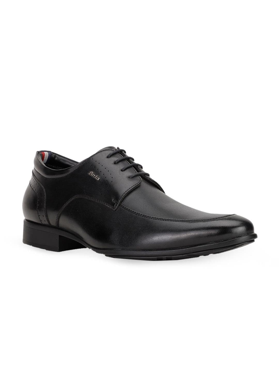 Bata Men Black Solid Formal Derby Shoes - view 1