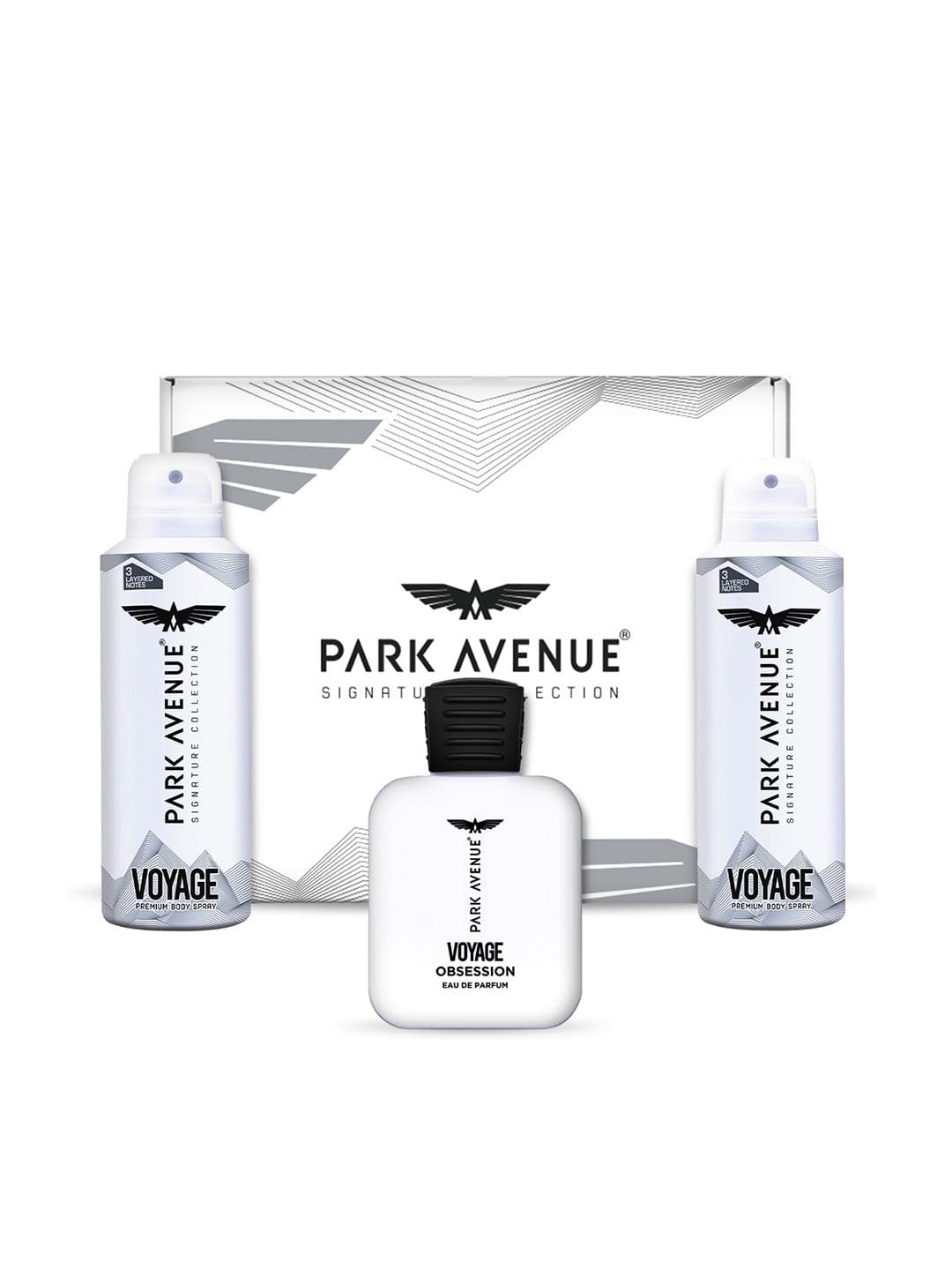 Park Avenue Men Set of Voyage Obsessed EDP 50 ml & 2 Deodorants 116g Each - view 1