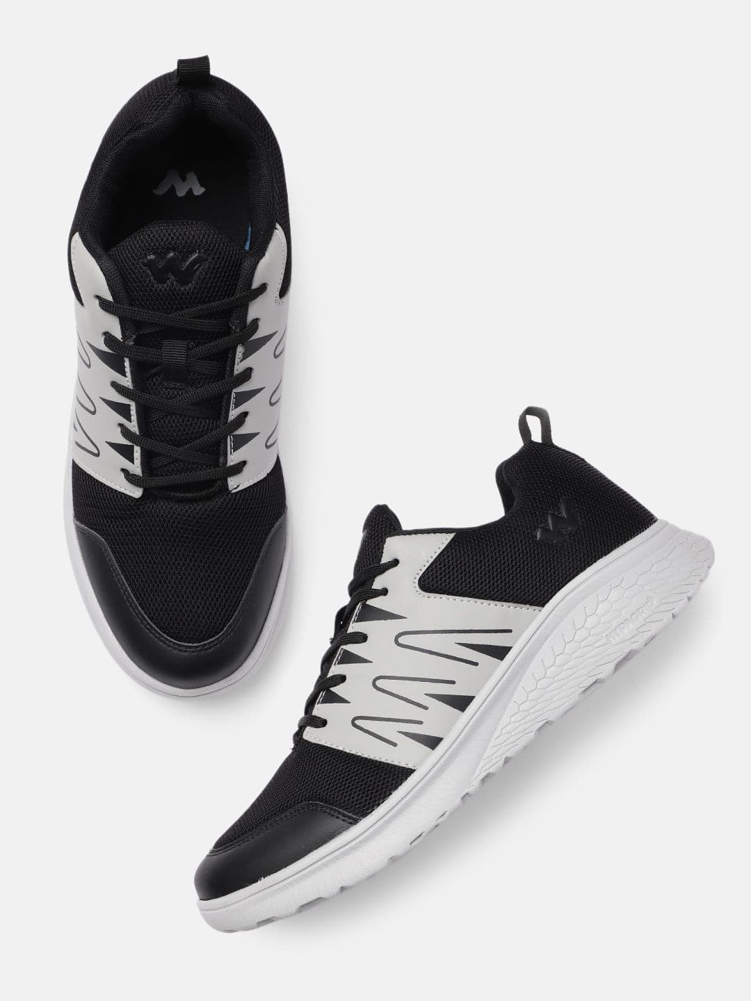 Wildcraft Men Black & White Francis Sports Shoes - view 1