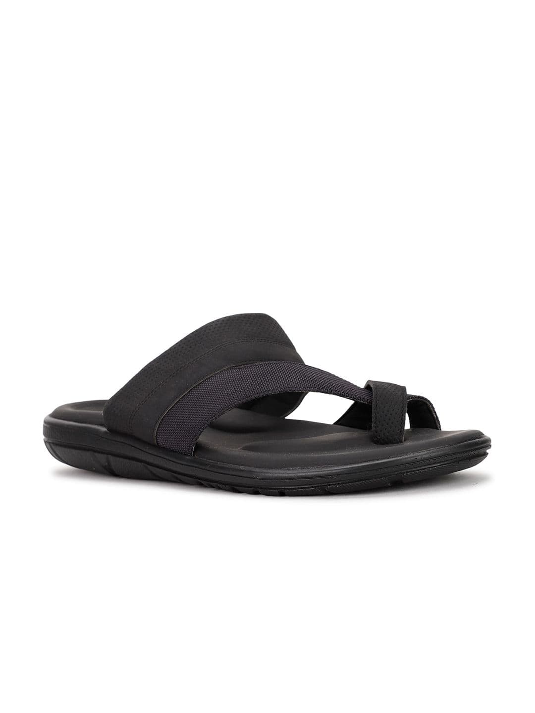 Bata Men Navy Blue Comfort Sandals - view 1