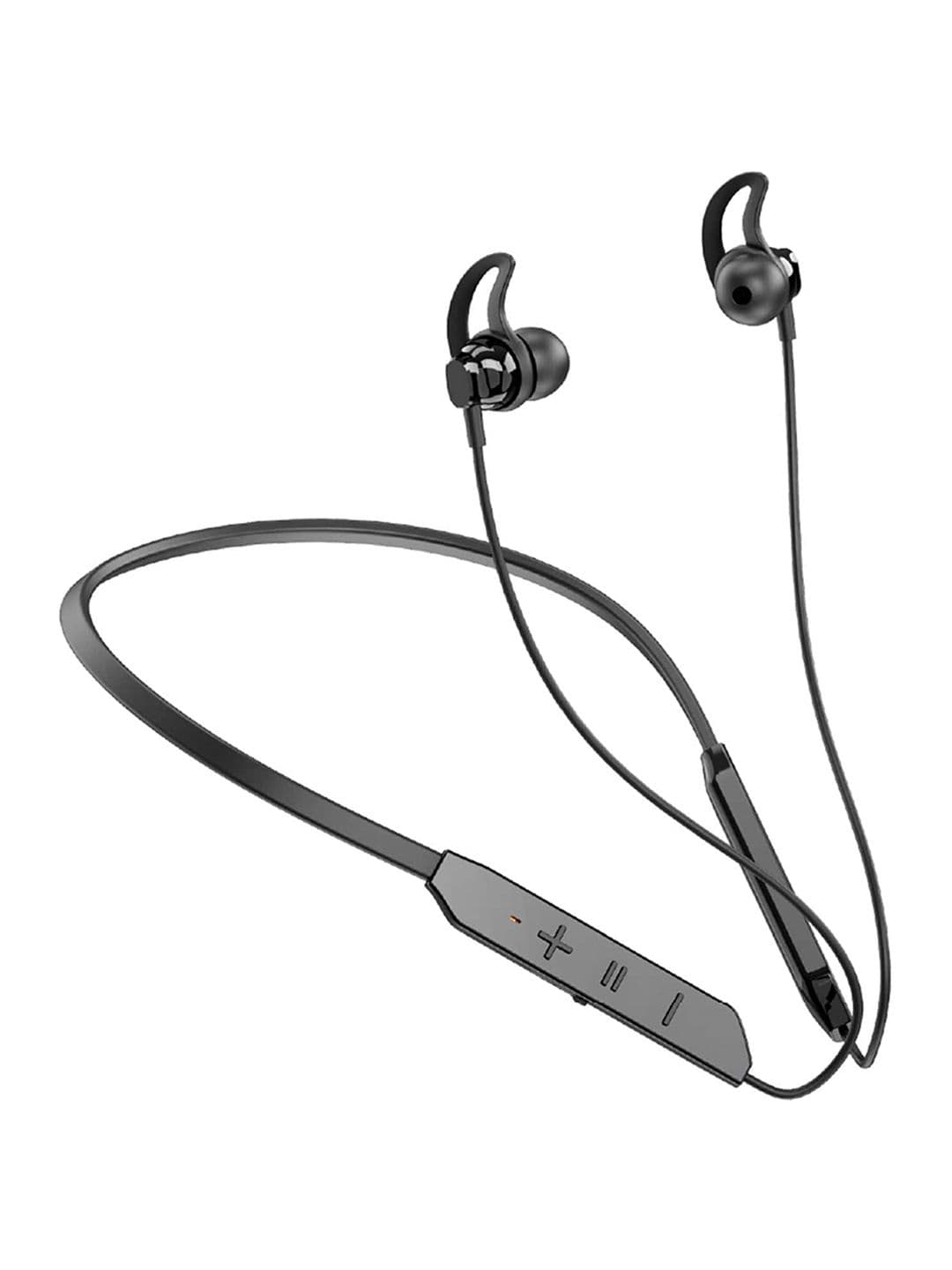 EYNK Grooves BT-Max Black Solid Wireless Neckband with Sports Fit Hibass & IPX4 - view 1