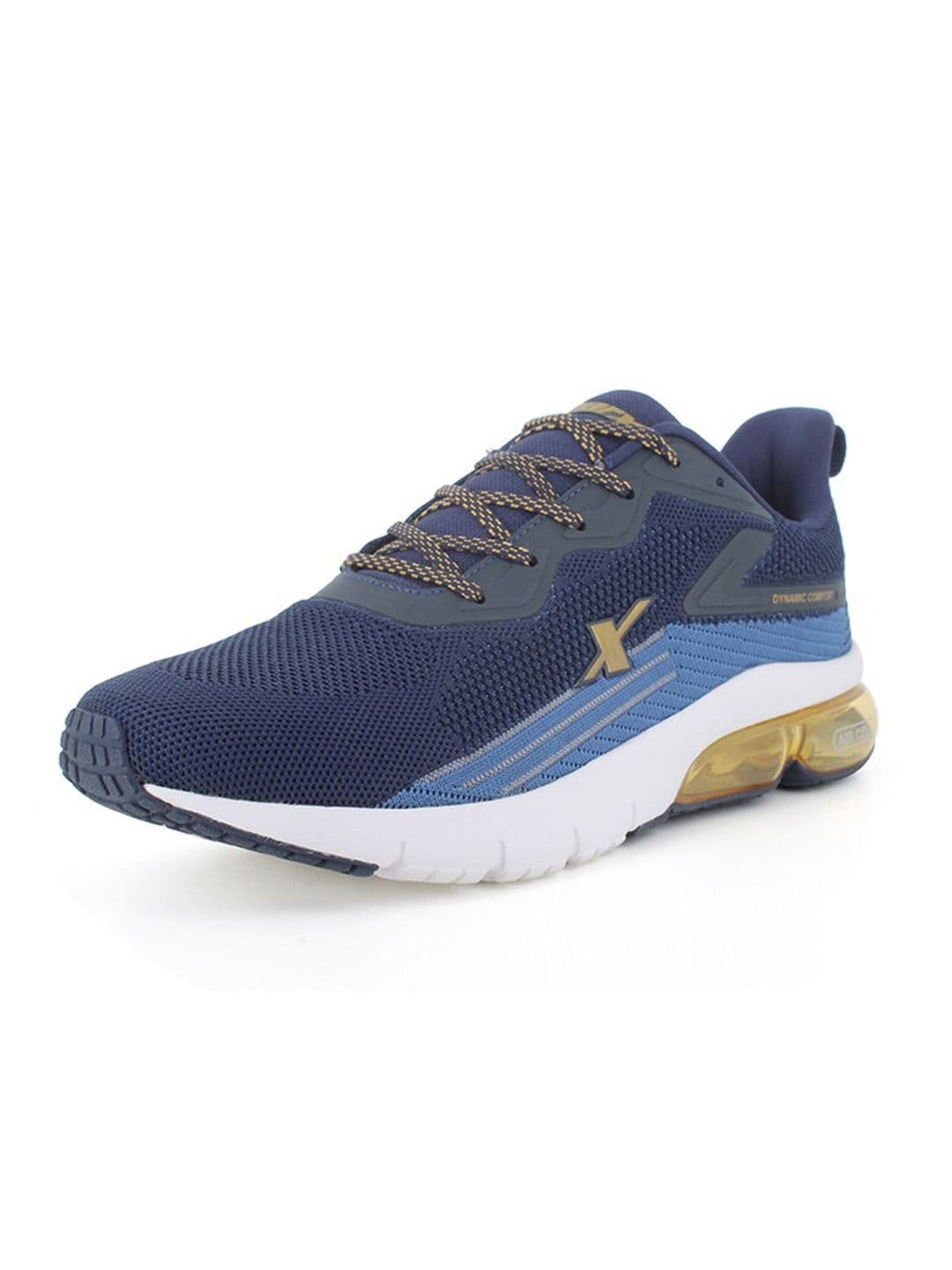 Sparx Men Navy Blue Mesh Running Non-Marking Shoes - view 1