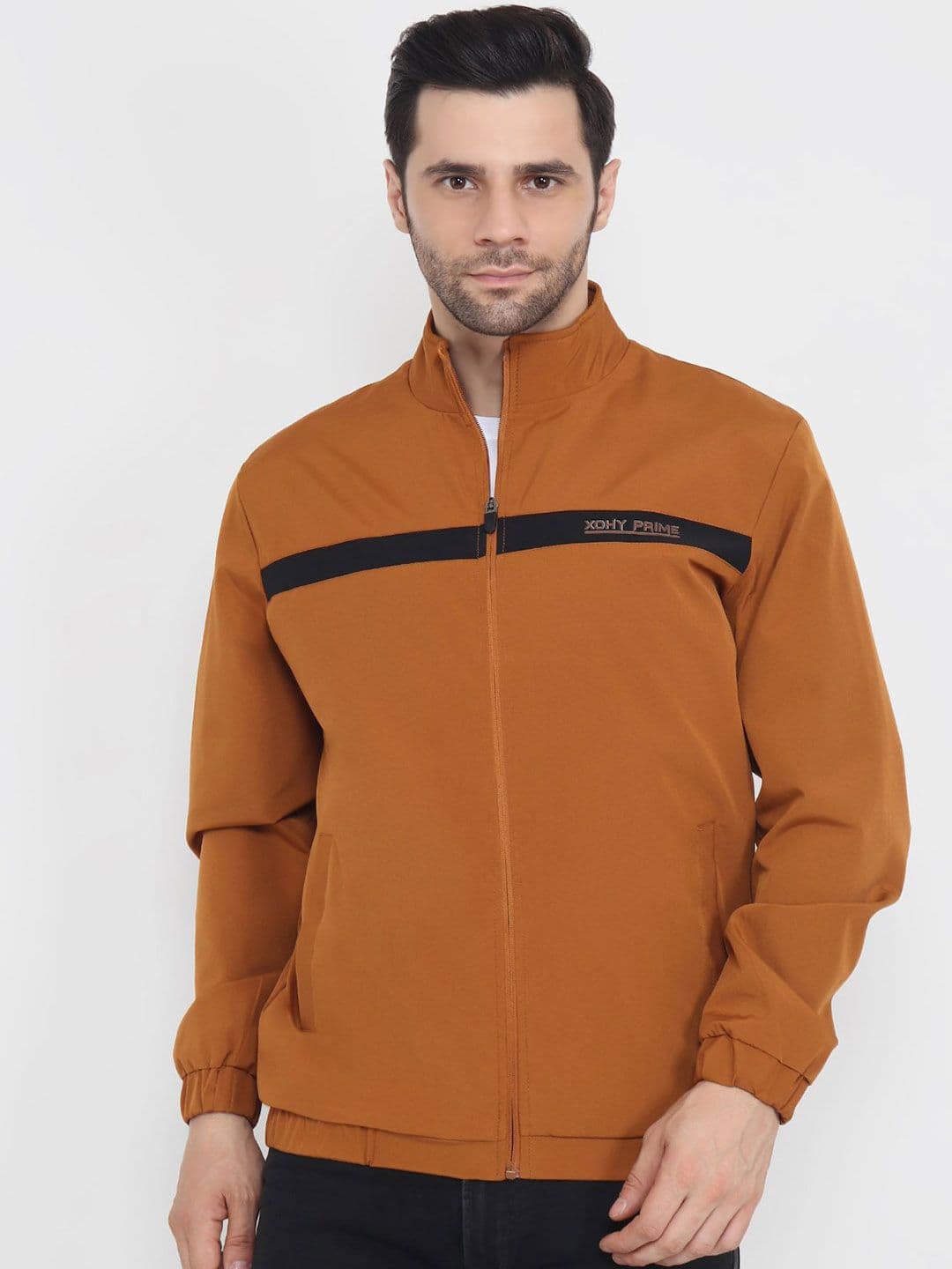Xohy Men Lightweight Windcheater Bomber Jacket - view 1