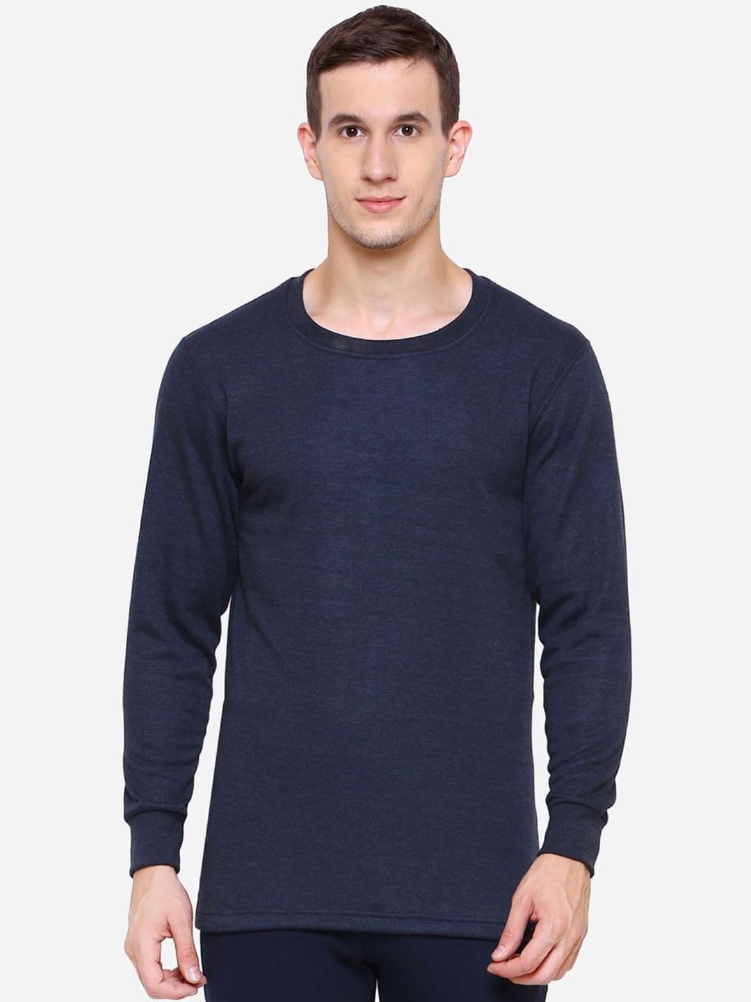 Bodycare Men Solid Pure Fleece Thermal Tops - view 1