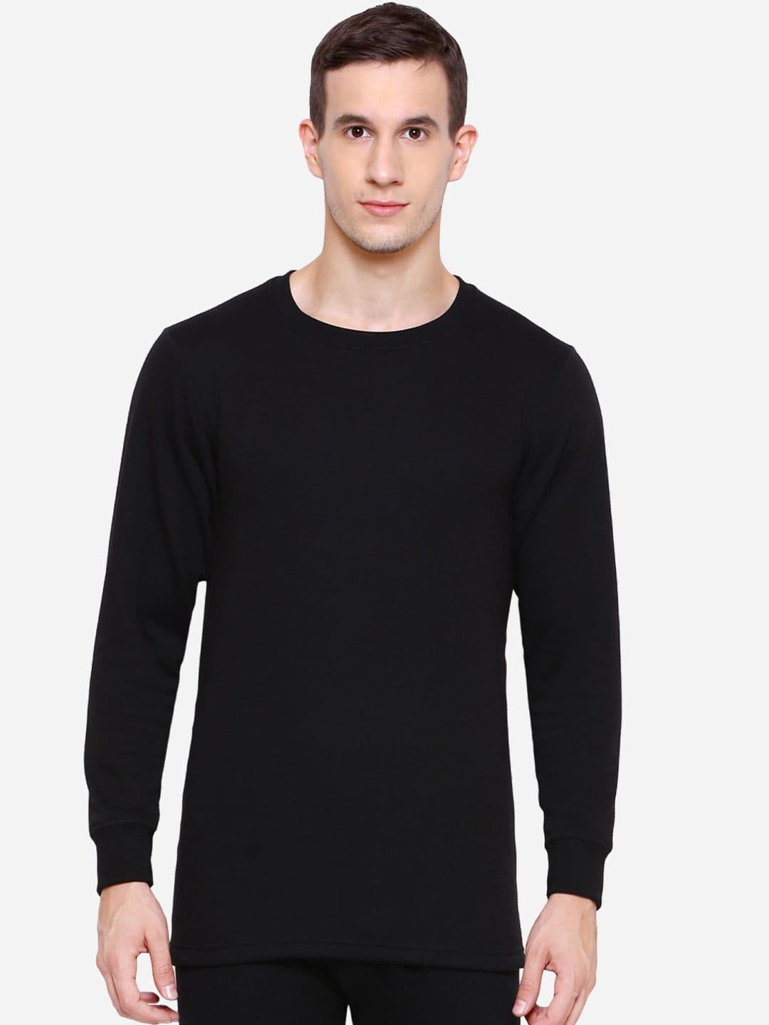 Bodycare Men Solid Fleece Thermal Tops - view 1