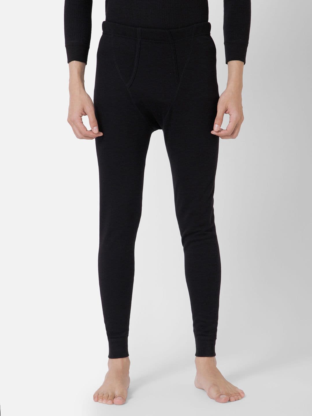BODYCARE INSIDER Men Solid Fleece Thermal Bottoms - view 1