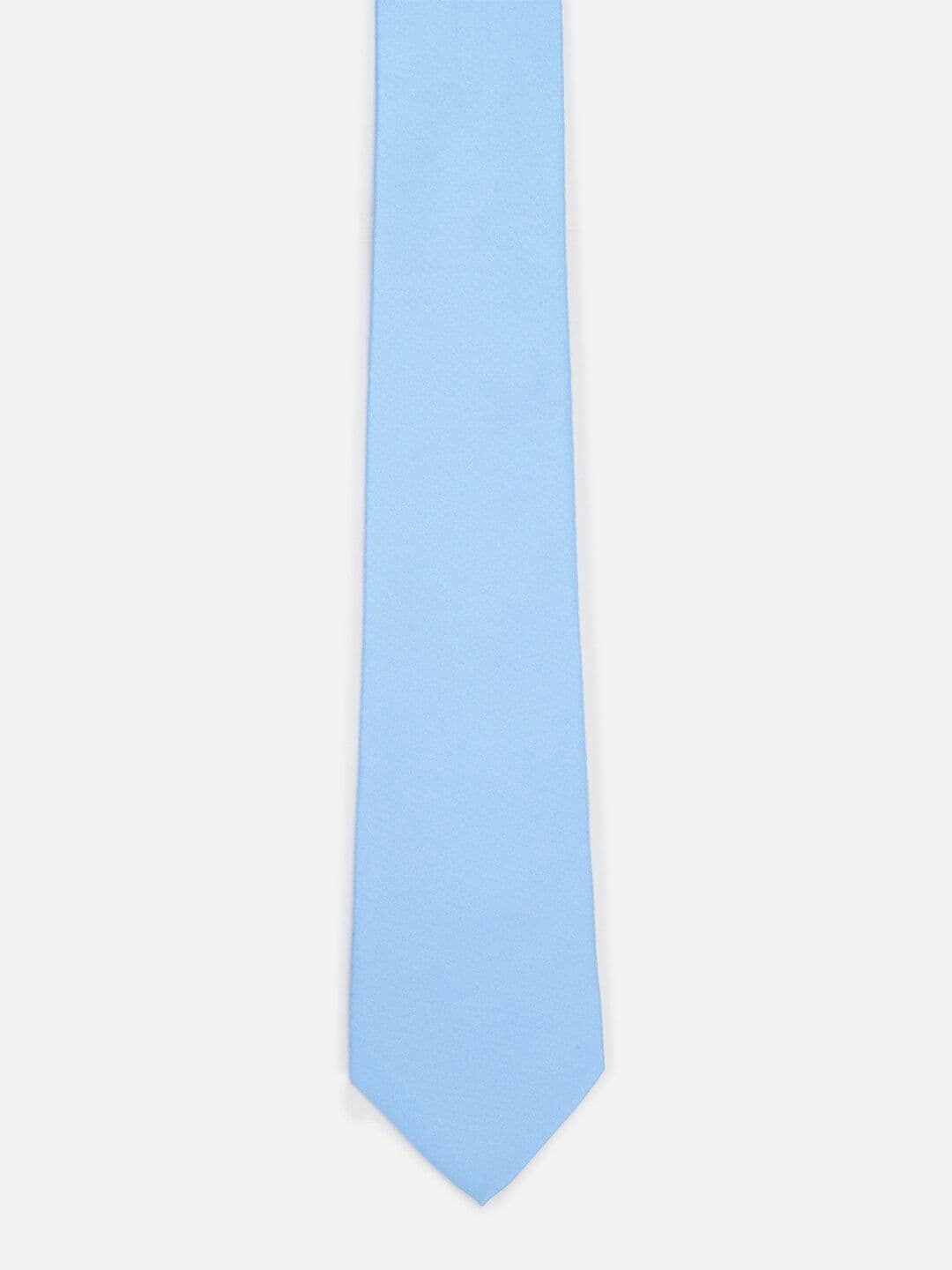 Peter England Men Blue Skinny Tie - view 1