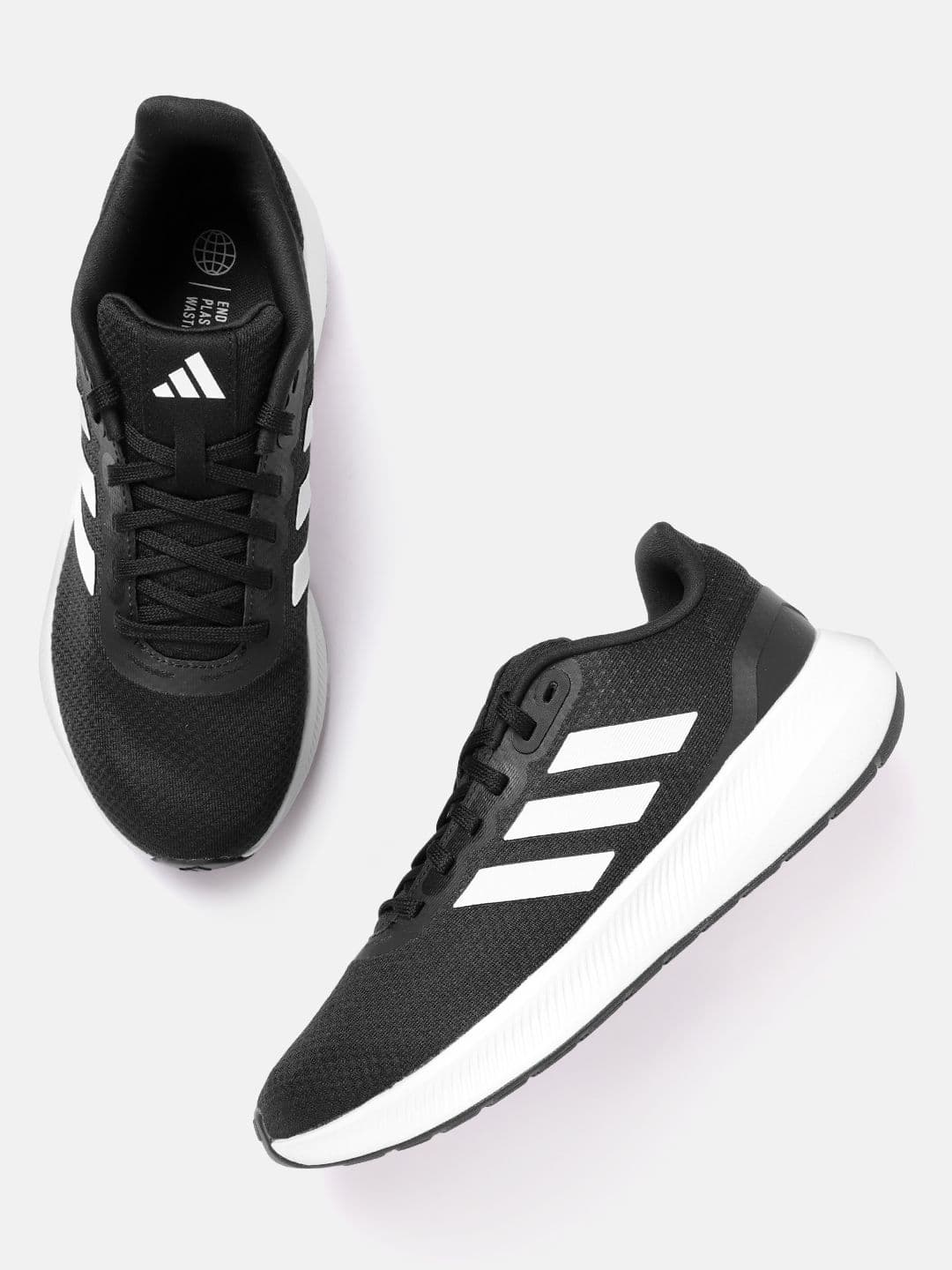 ADIDAS Men Woven Design Runfalcon Shoes - view 1