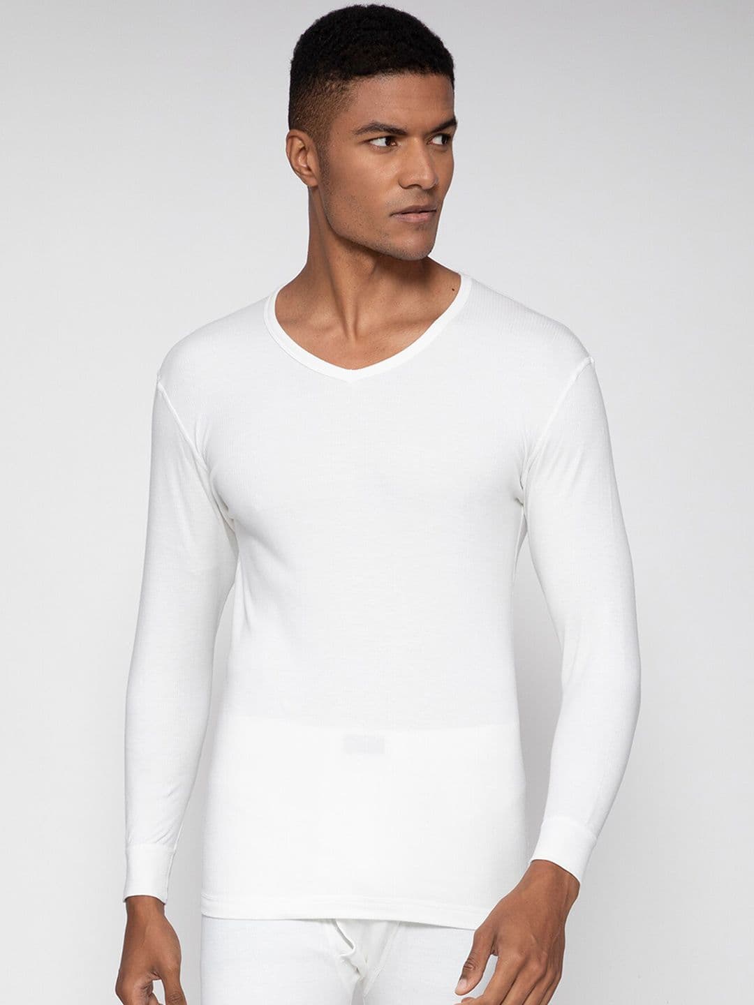 SPORTO Men White Ultima Thermal T-Shirt - view 1