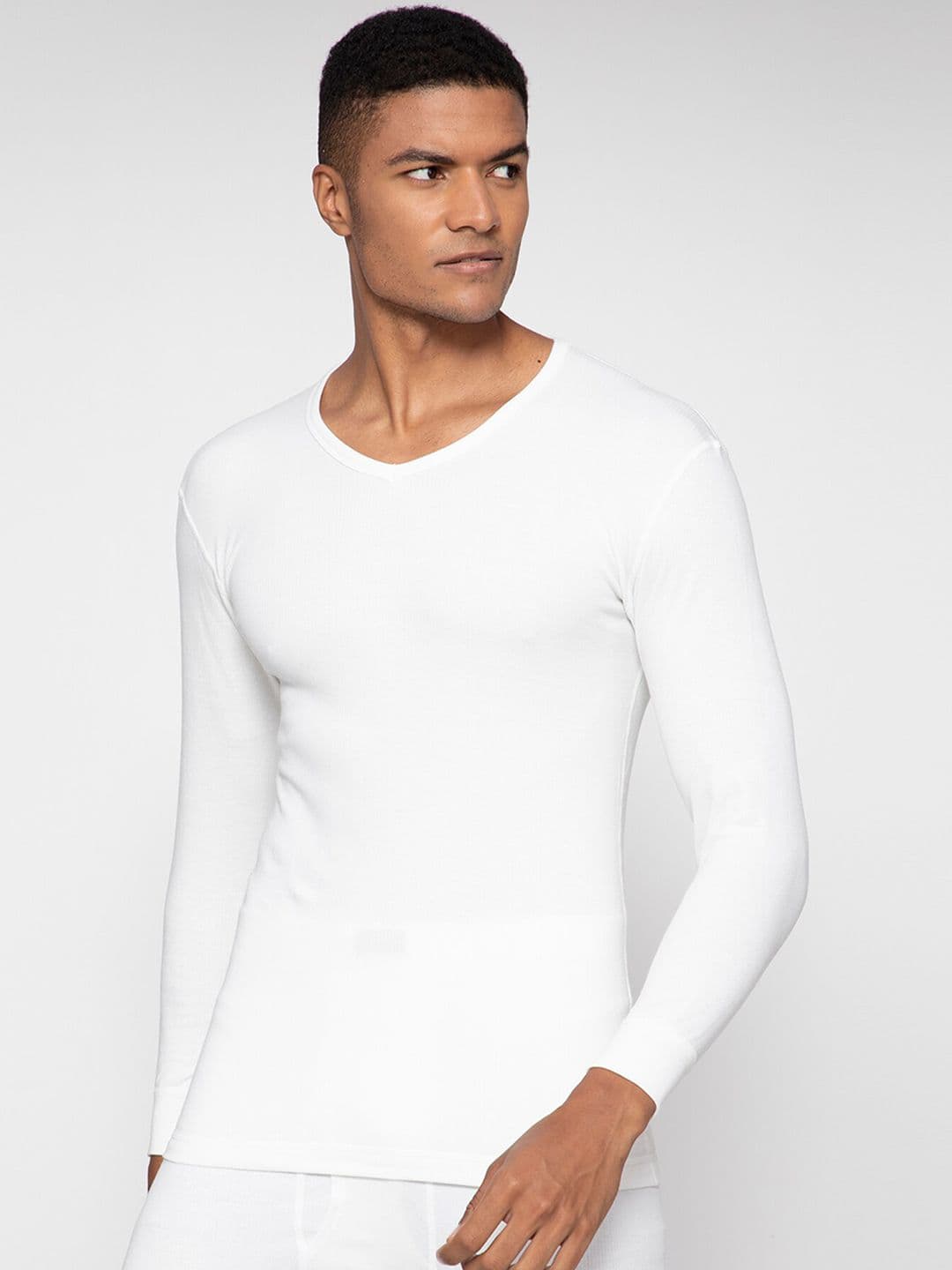 SPORTO Men White Ultima Thermal T-Shirt - view 1