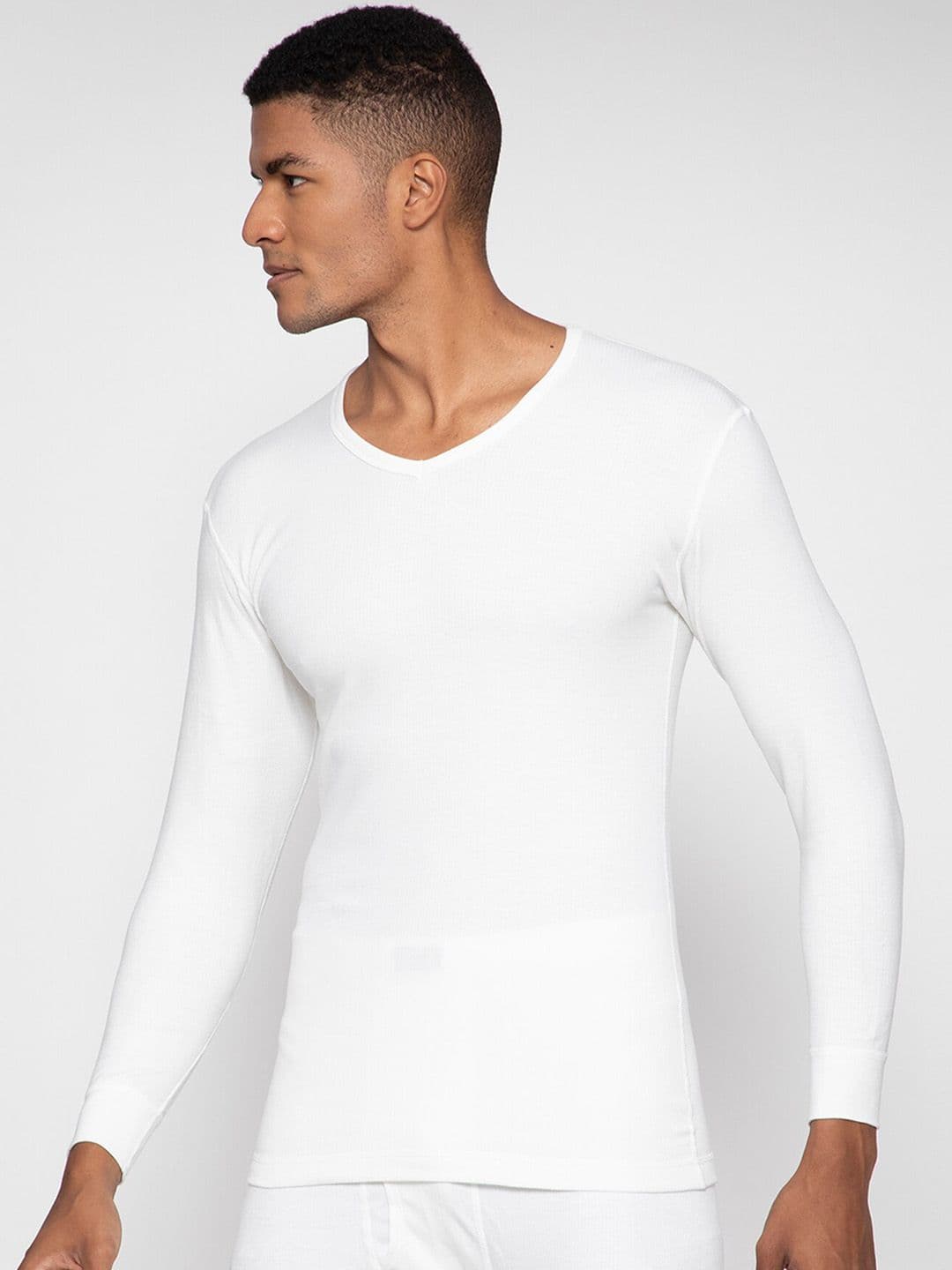 SPORTO Macho Ultima Men White Thermal Tops - view 1