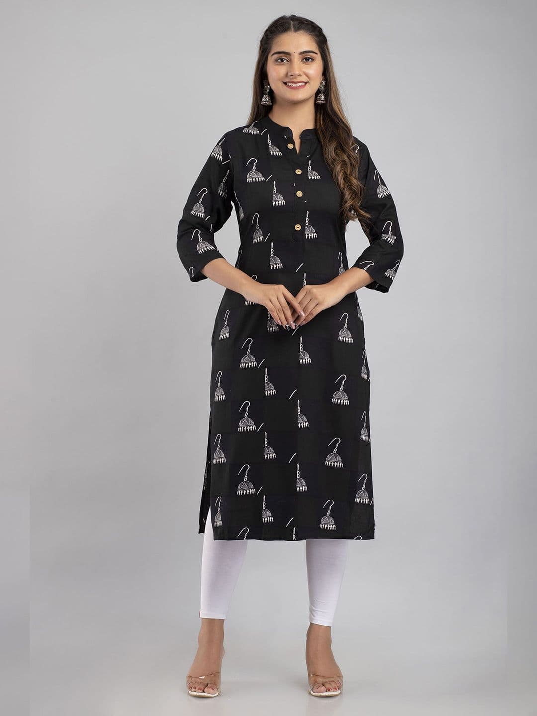 MAUKA Women Quirky Printed Kurta - view 1