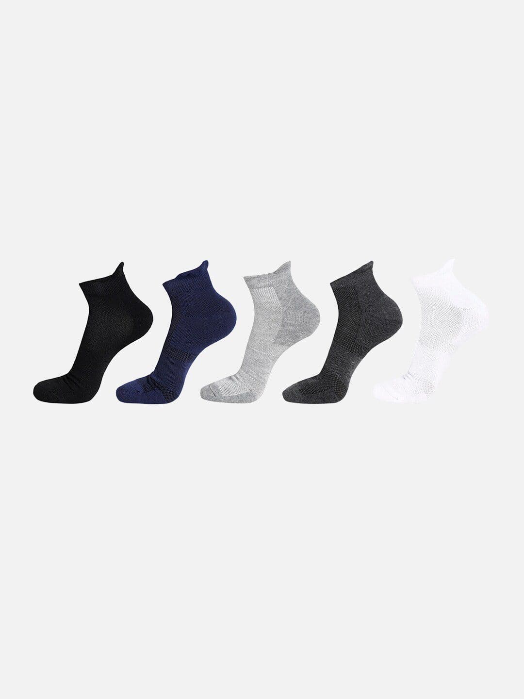 Kolor Fusion Pack Of 5 Ankle Length Socks - view 1