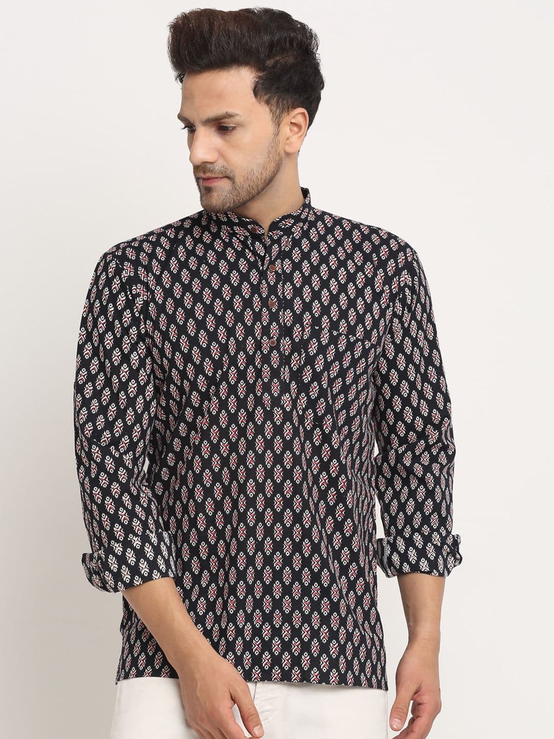 KRAFT INDIA Men Ethnic Motifs Printed Kurta - view 1