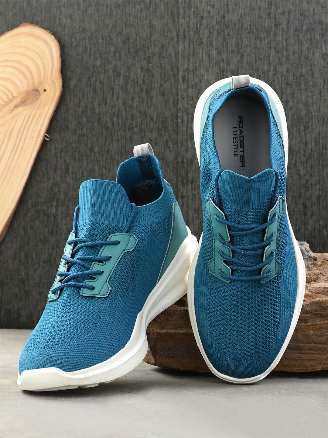 Roadster Men Mesh Running Non-Marking Shoes - view 1