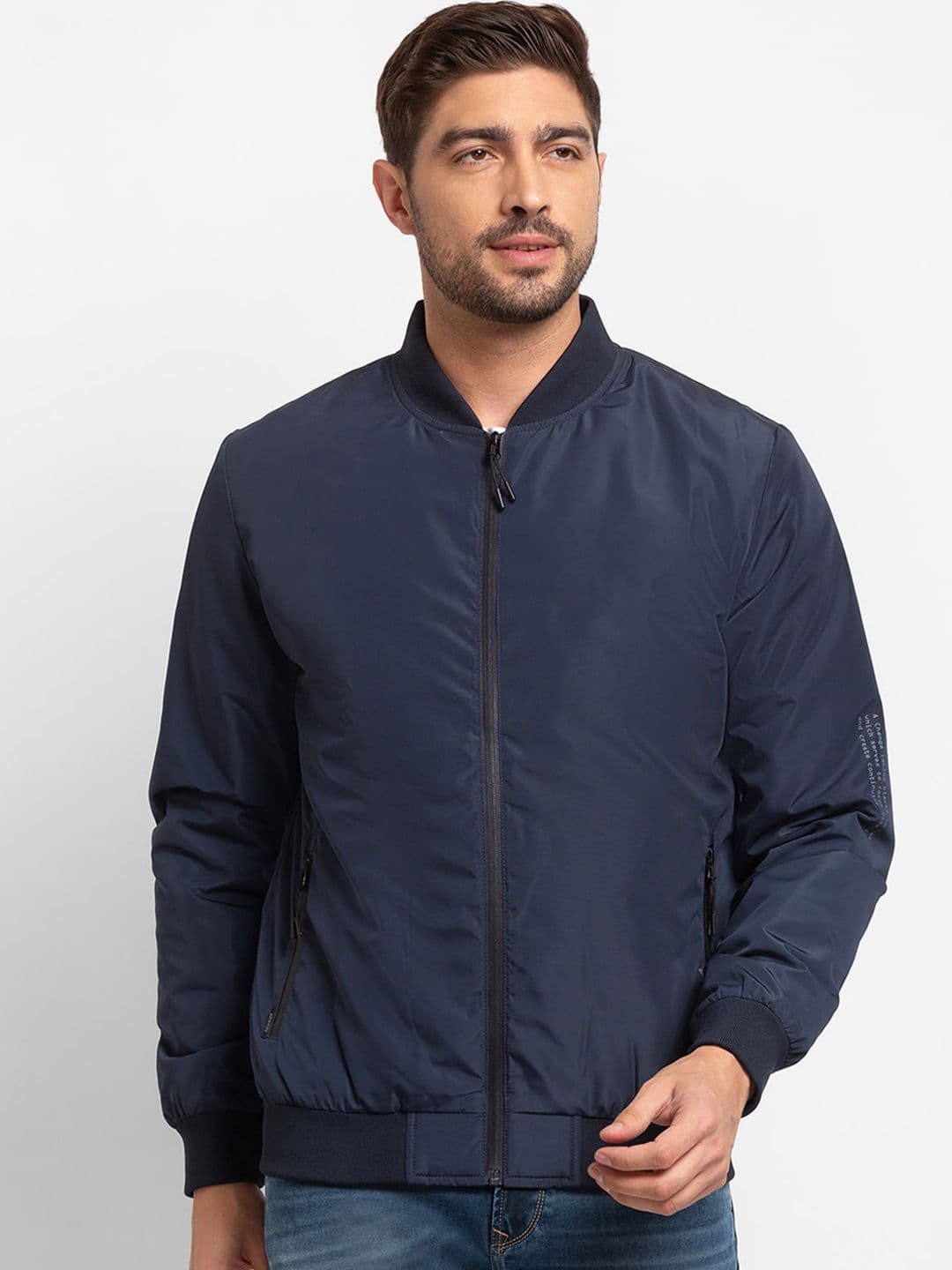 SPYKAR Men Bomber Jacket - view 1