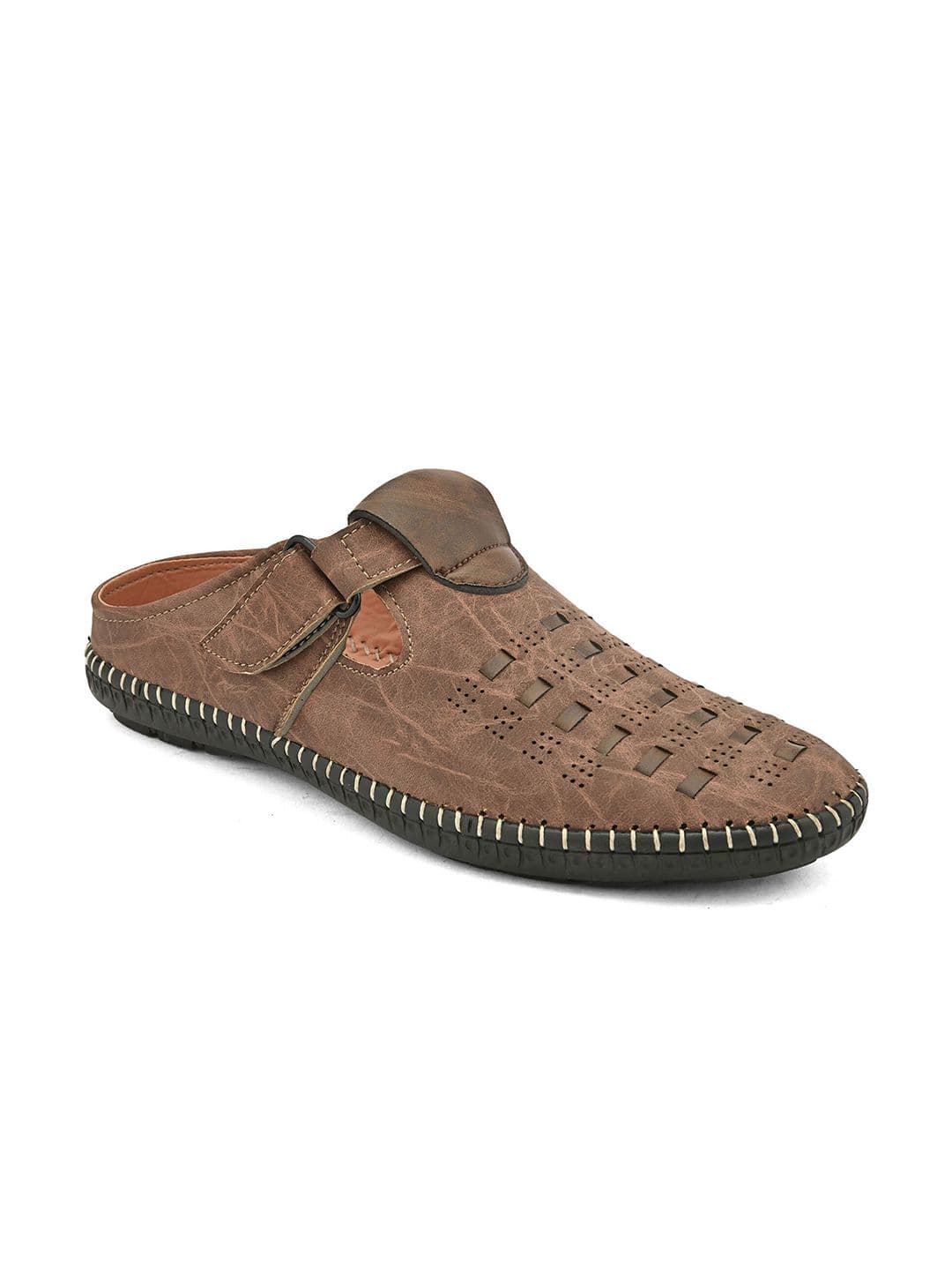 Azzaro Black Men Shoe-Style Sandals - view 1