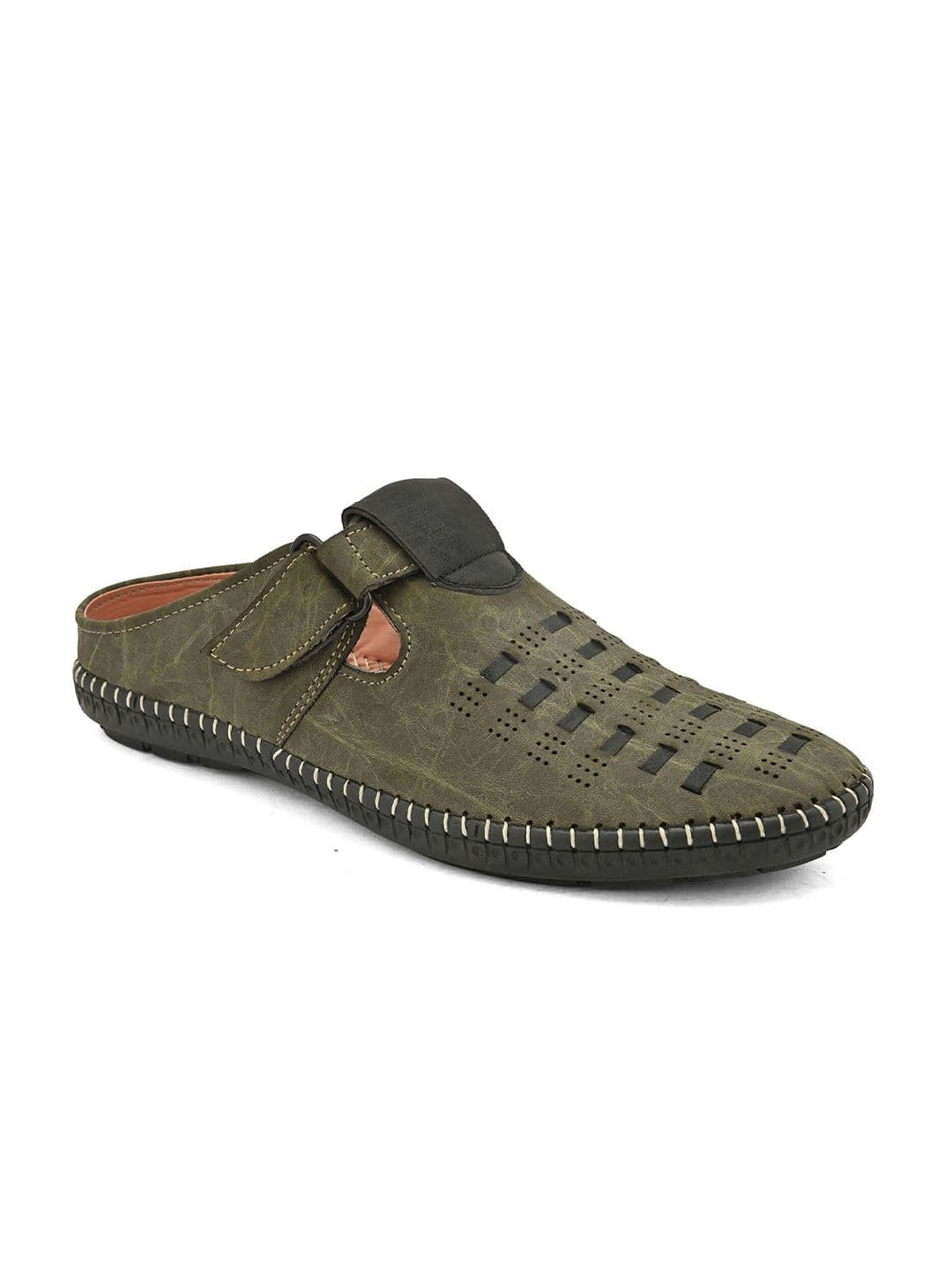 Azzaro Black Men Shoe-Style Sandals - view 1