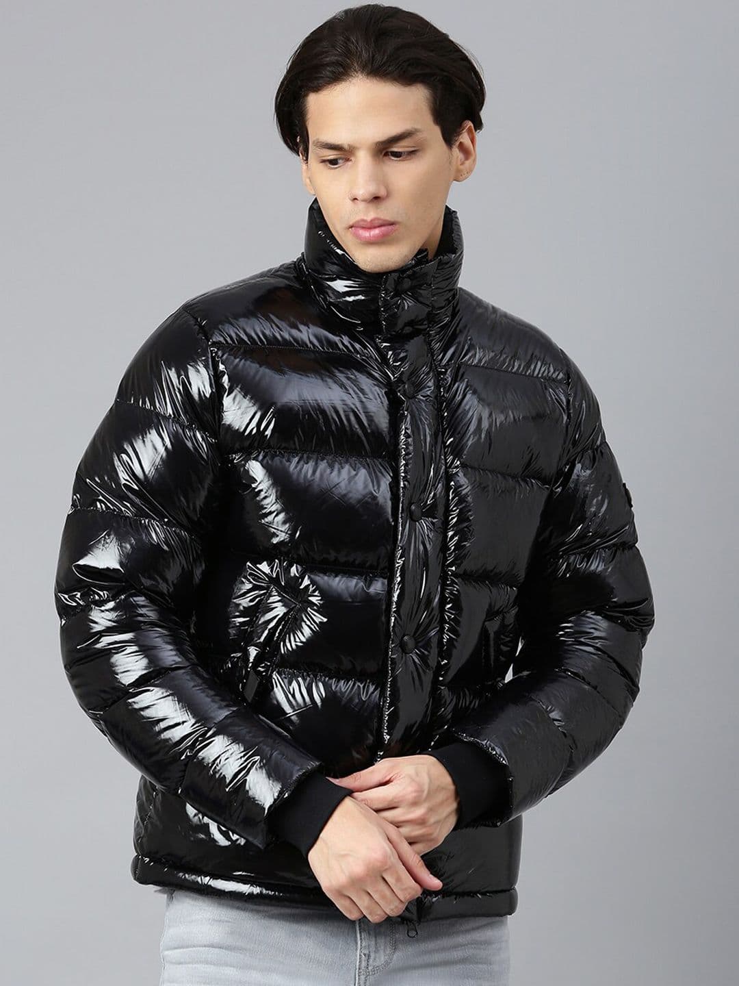 Woods Men Solid Puffer Jacket - view 1
