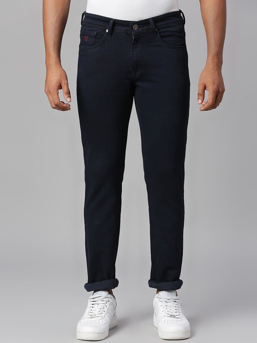 HJ HASASI Men Slim Fit Stretchable Cotton Jeans - view 1