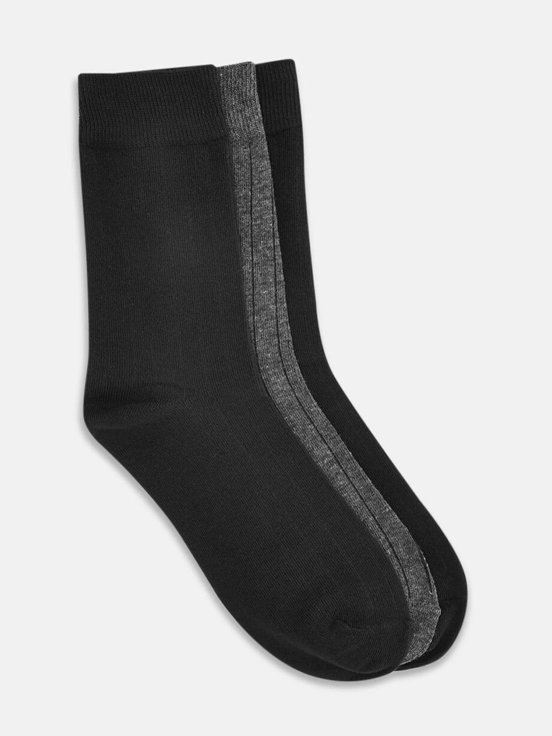 BYFORD by Pantaloons Men Pack of 3 Assorted Crew-Length Socks - view 1