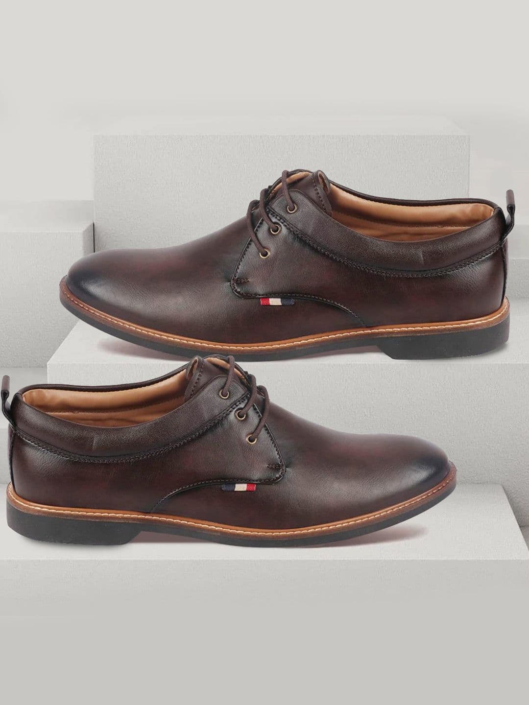 FAUSTO Men Formal Derbys Shoes - view 1