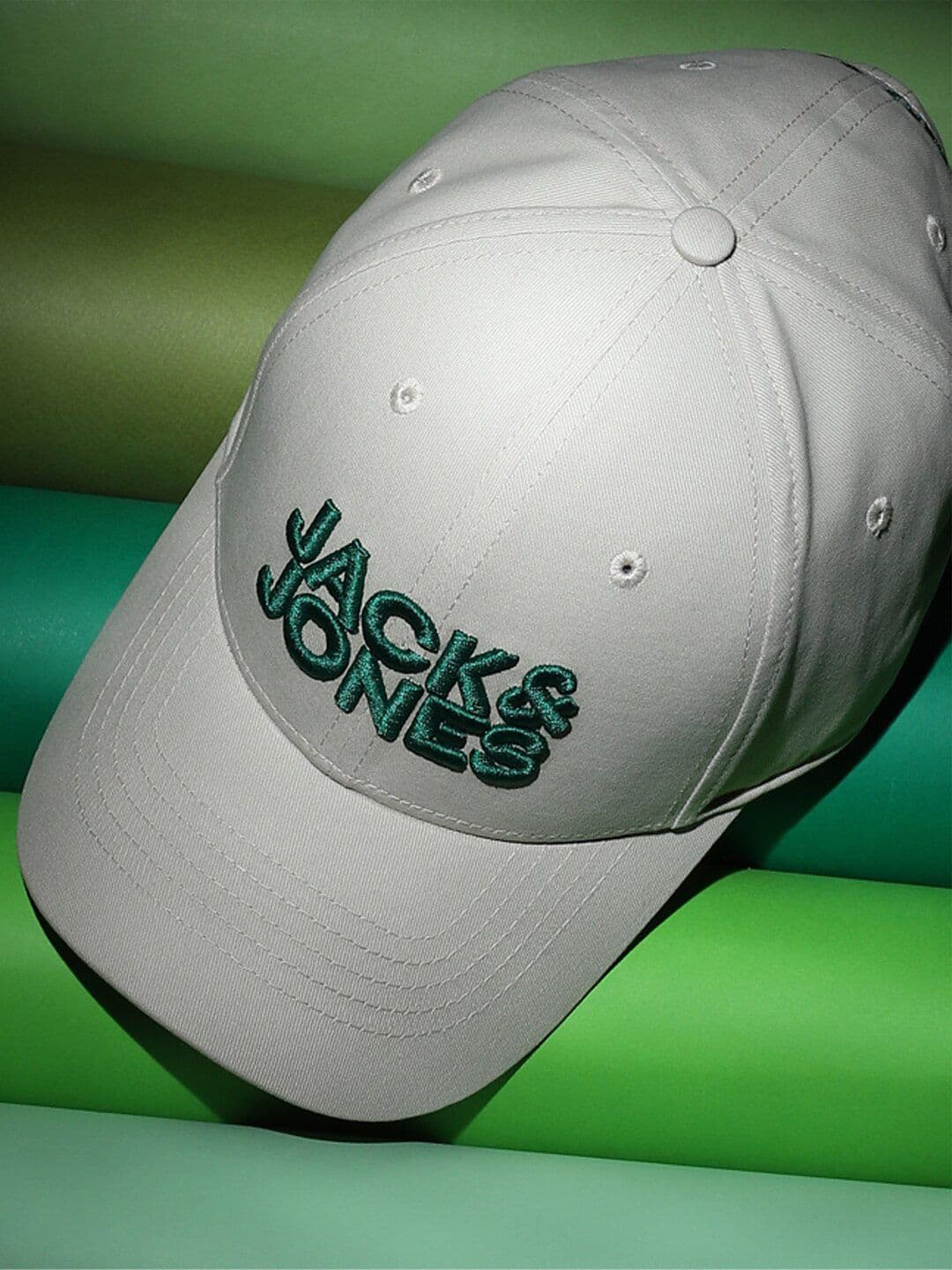 Jack & Jones Men Embroidered Cotton Baseball Cap - view 1