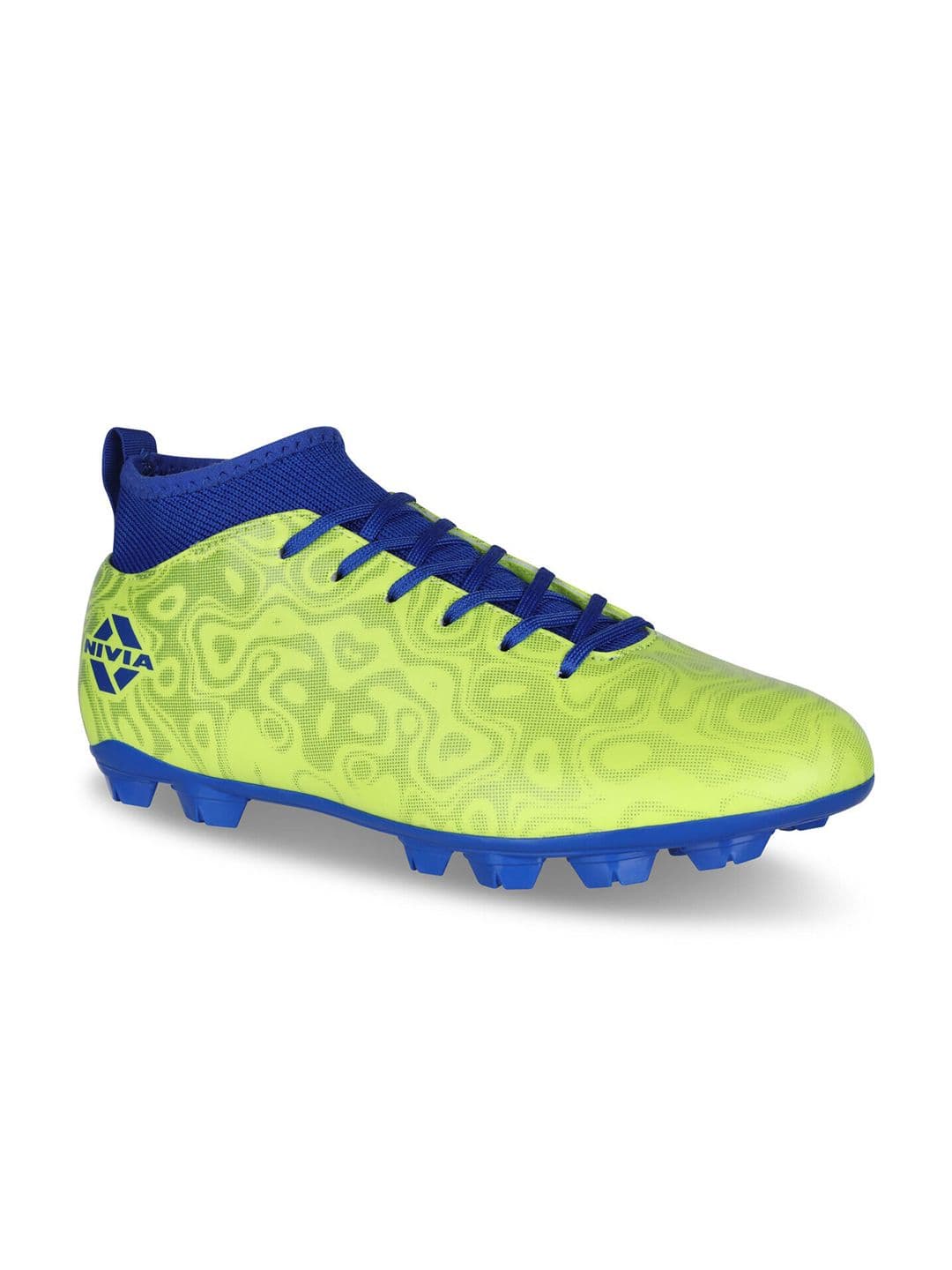 NIVIA Men Green Pro Carbonite 5.0 Football Shoes - view 1