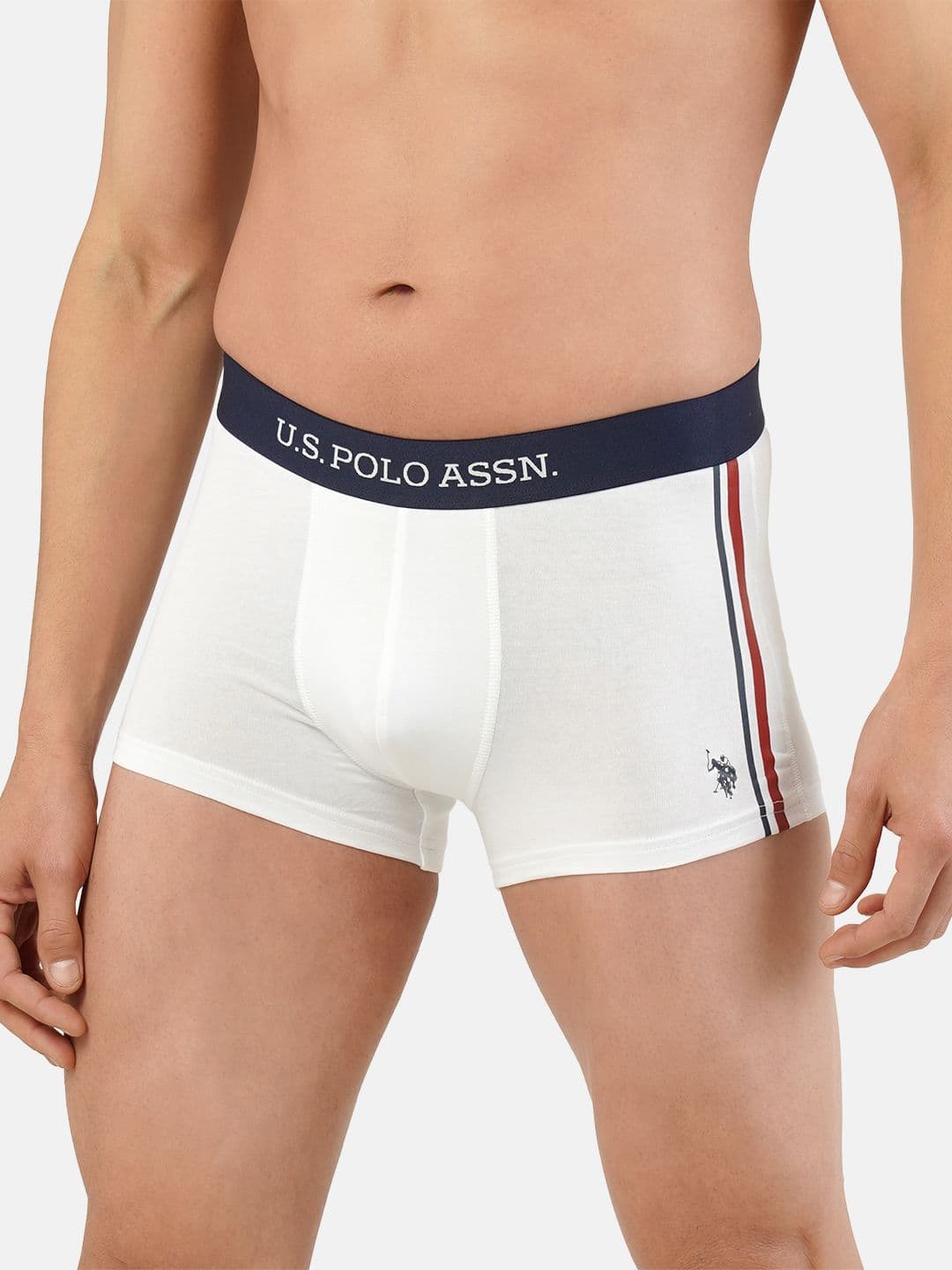 U.S. Polo Assn. Men Brand-Logo Detail Trunk ET001-001-P1