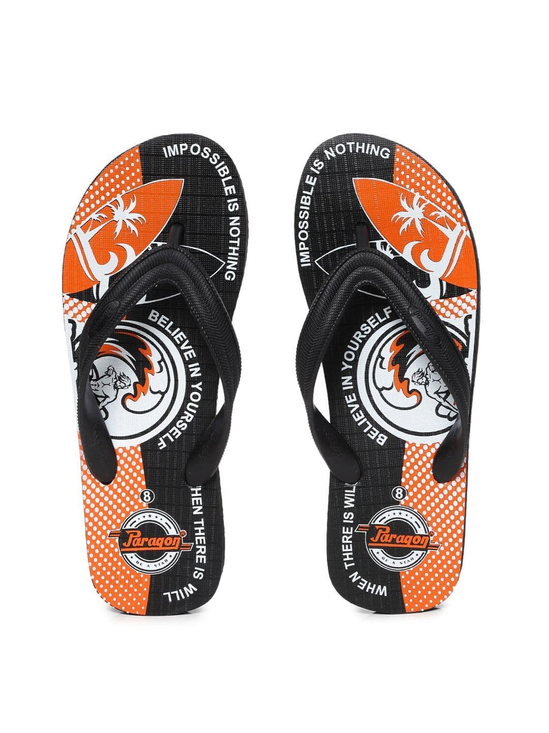 Paragon Men Lightweight & Waterproof Hawai Flip Flops - view 1