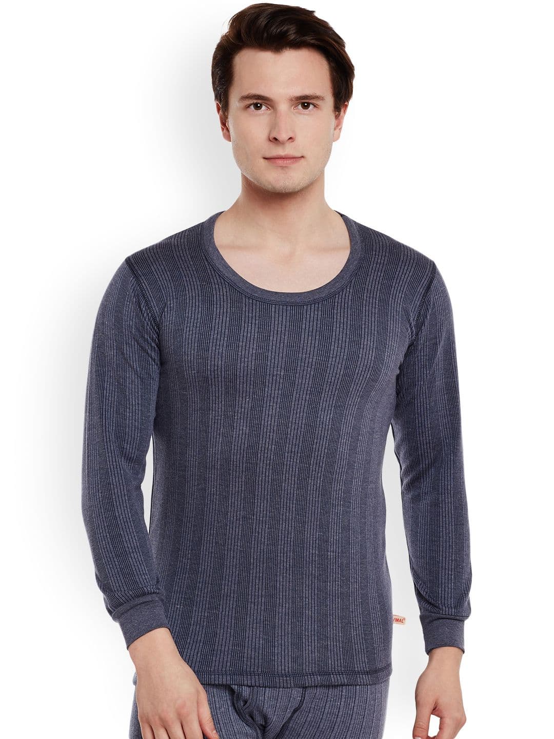 MACK JONNEY MACK Navy Blue Thermal T-shirt - view 1