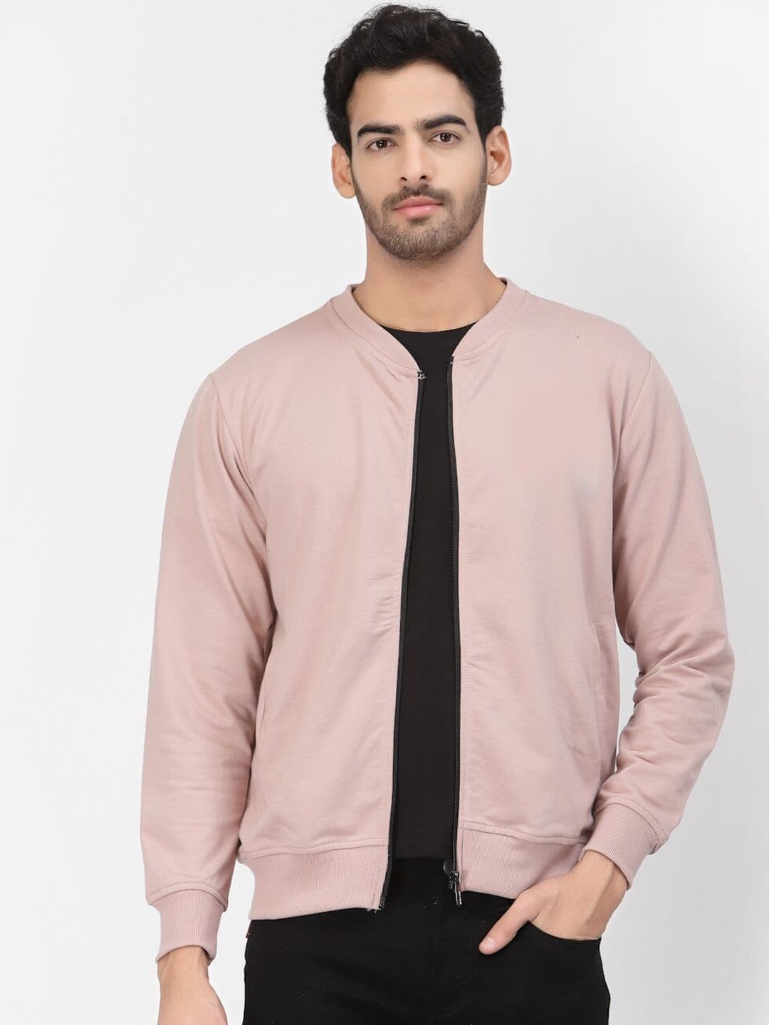 PAUSE SPORT Men Fleece Lightweight Outdoor Bomber Jacket - view 1