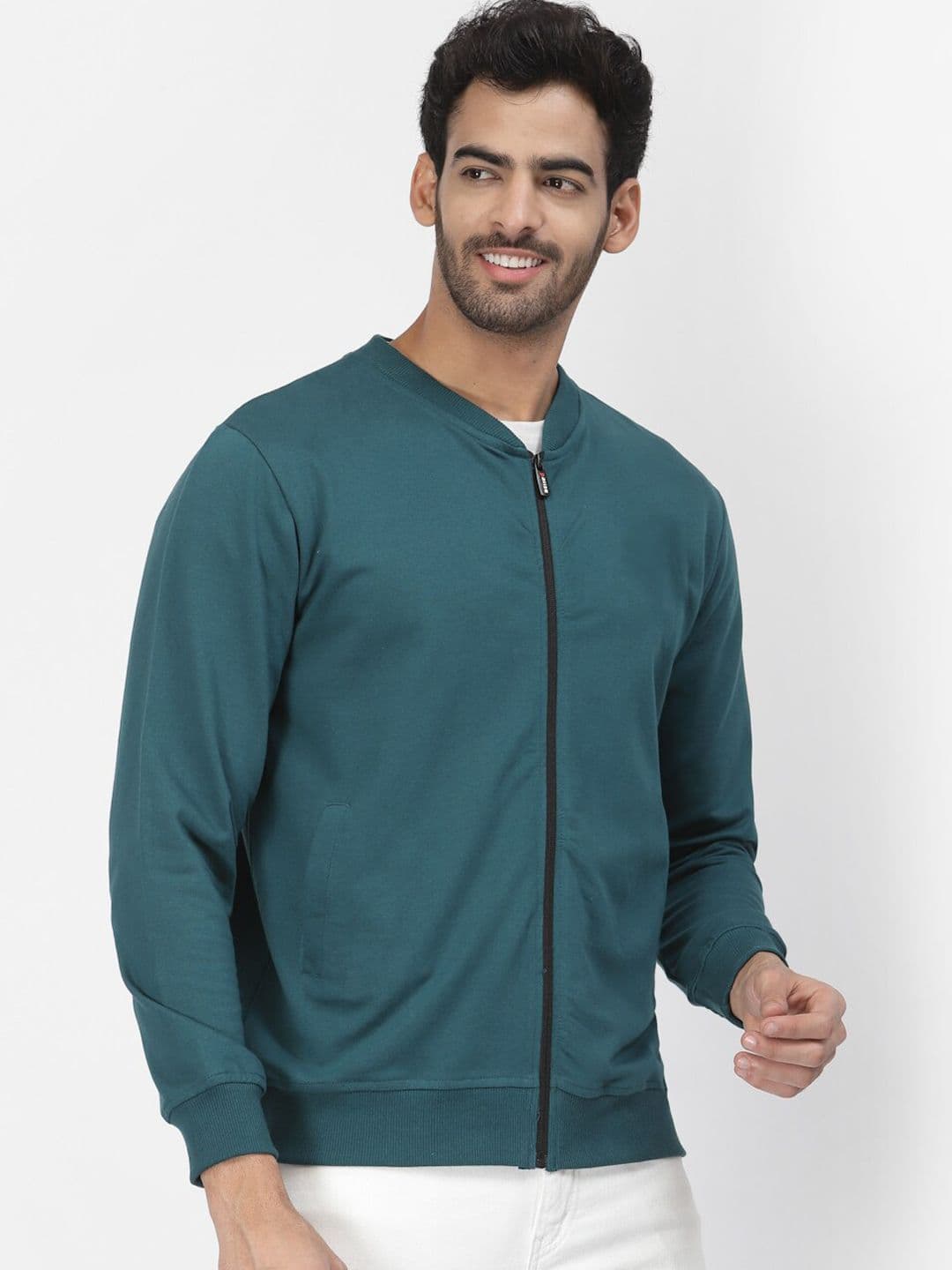 PAUSE SPORT Men Fleece Lightweight Outdoor Bomber Jacket - view 1
