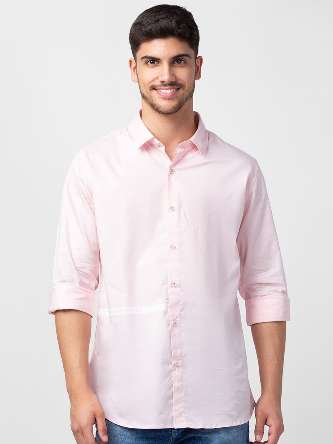 SPYKAR Regular Fit Solid Casual Shirt - view 1