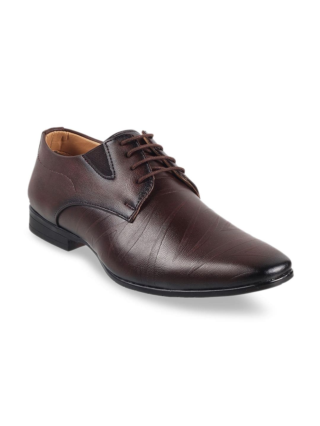 WALKWAY by Metro Men Textured Leather Formal Derbys - view 1