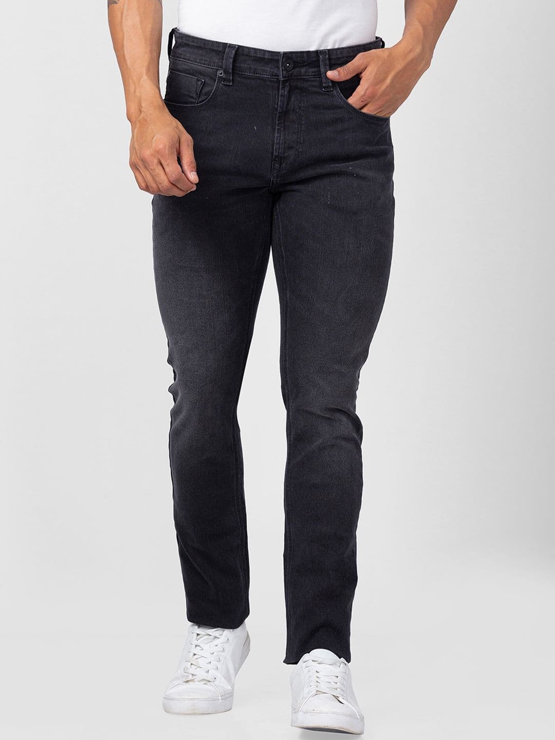 SPYKAR Men Light Fade Cotton Jeans - view 1