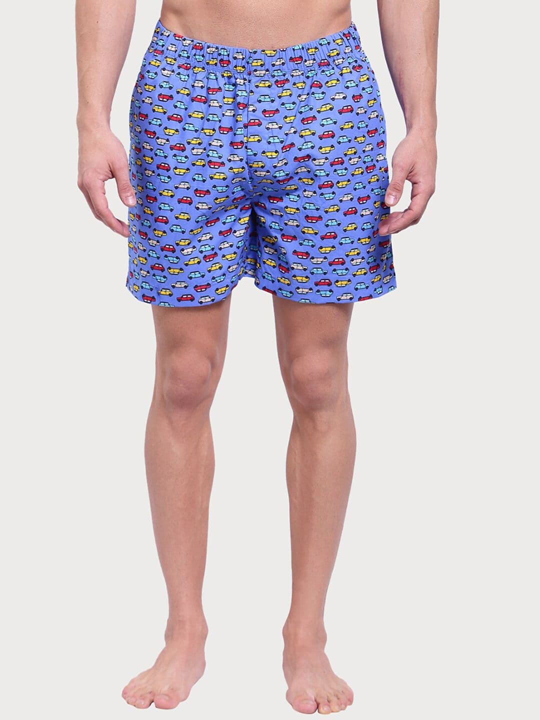 Zoiro Men Printed Pure Cotton Boxers