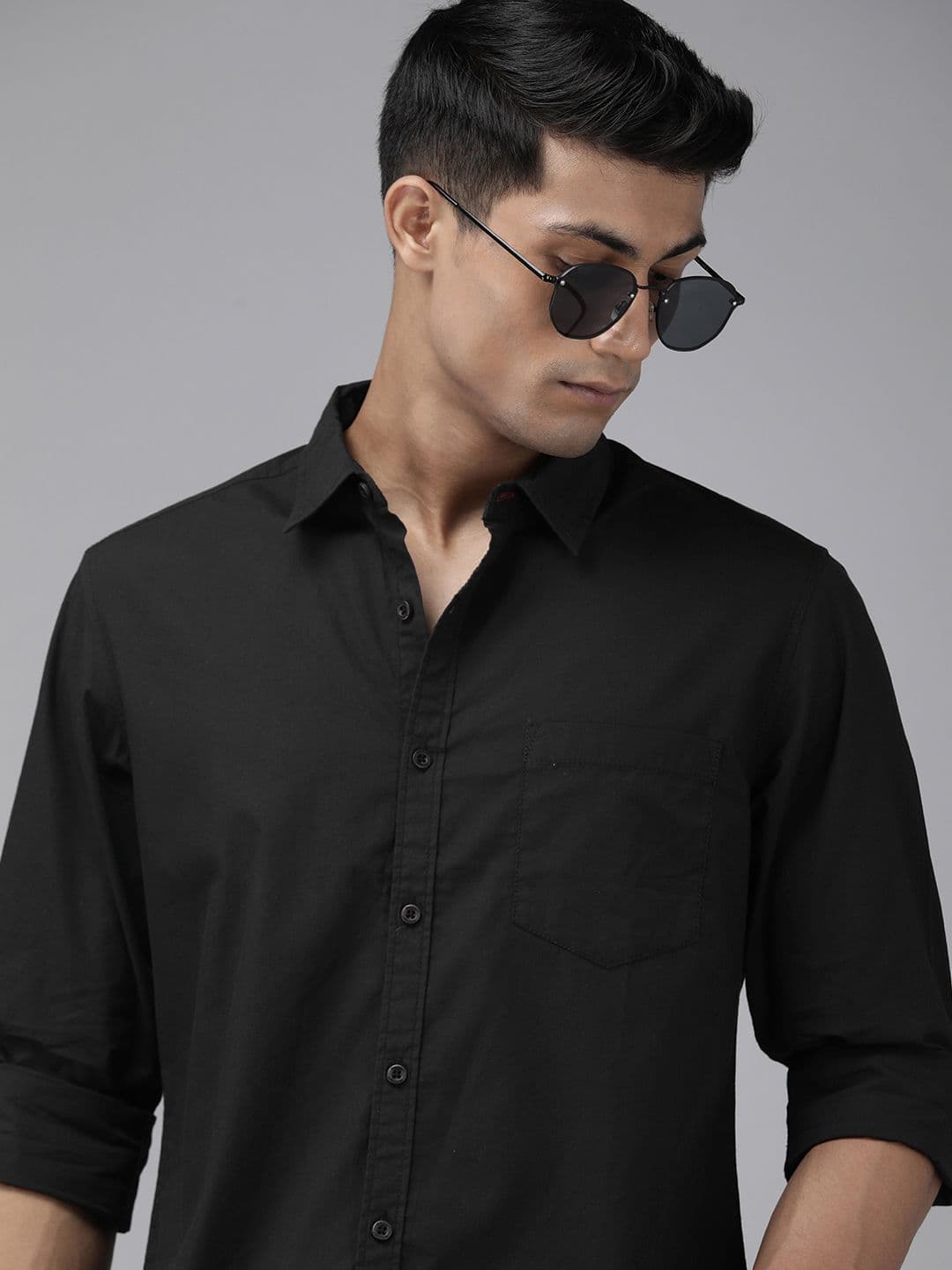 Roadster Men Standard Cotton Casual Shirt - view 1