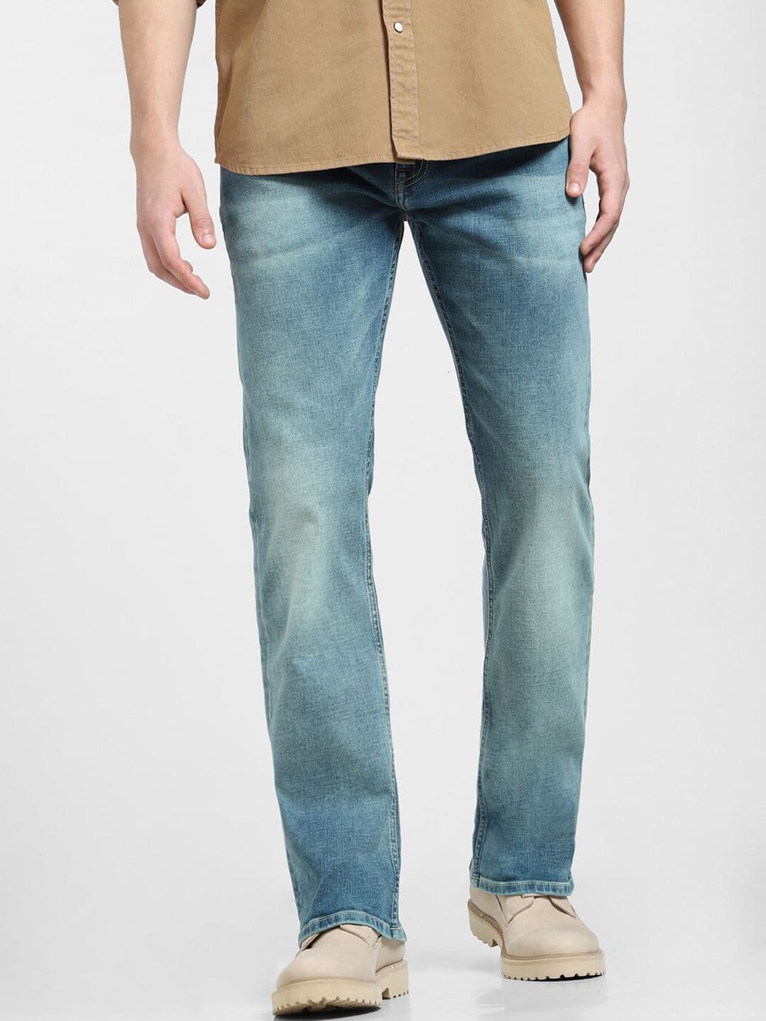 Jack & Jones Men Heavy Fade Cotton Jeans - view 1