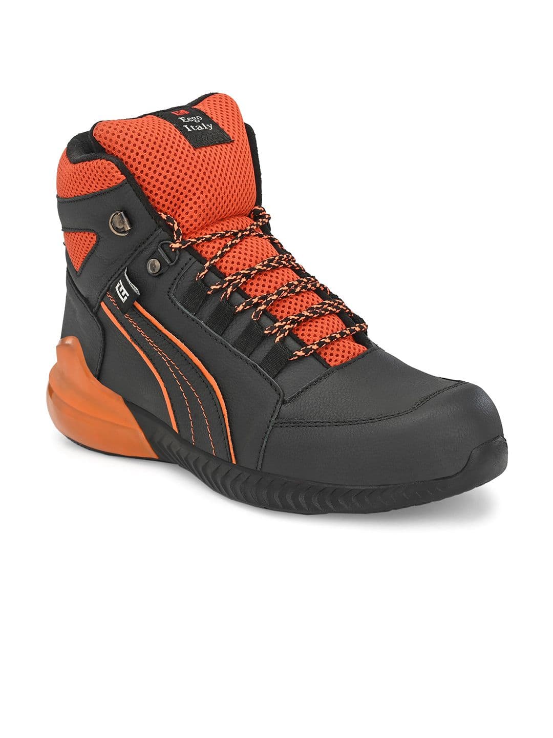 Eego Italy Men Leather Trekking Non-Marking Sports Shoes - view 1