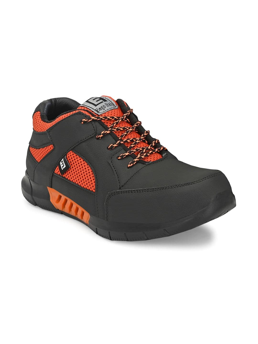 Eego Italy Men Leather Trekking Non-Marking Shoes - view 1